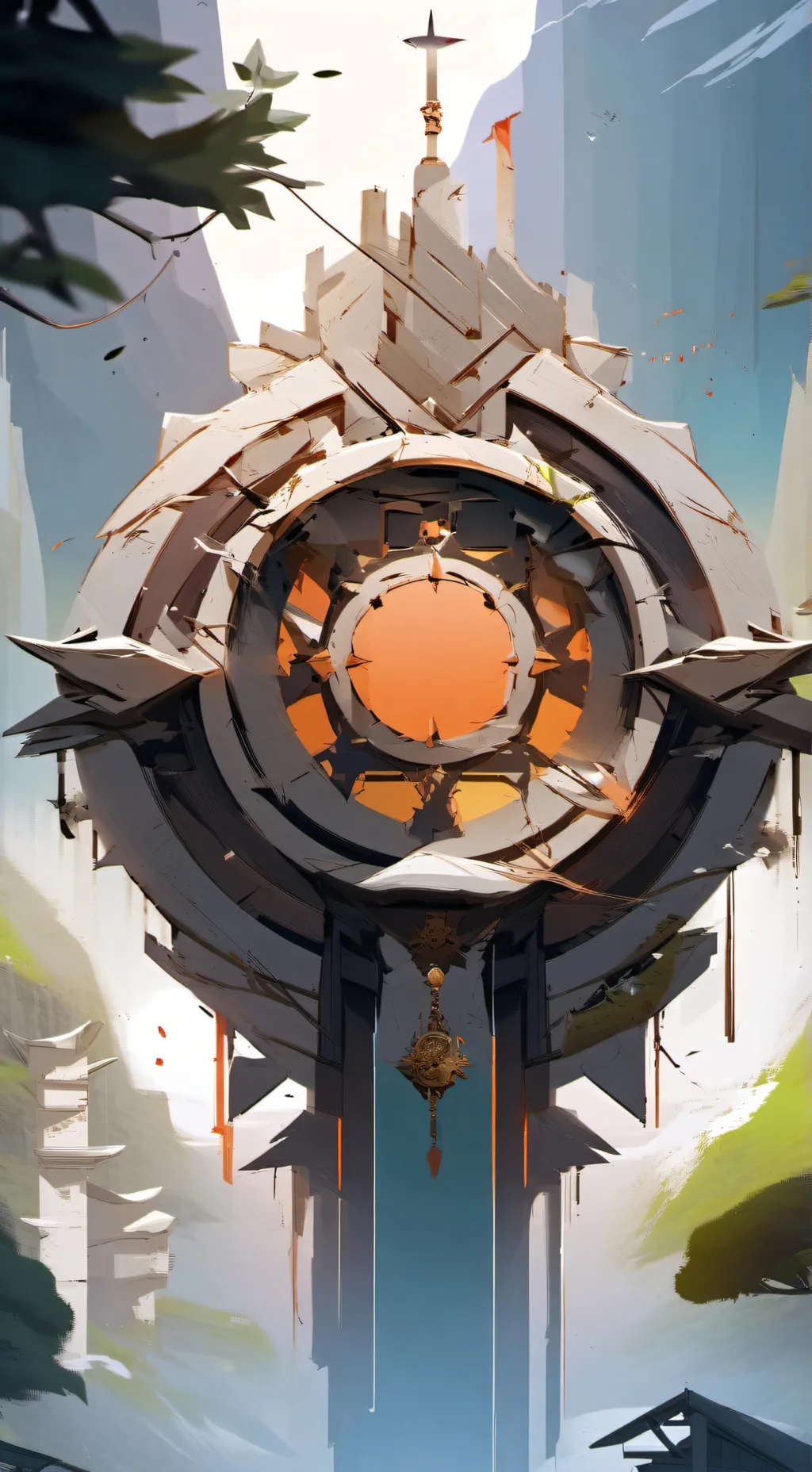 ai character: The Portal background