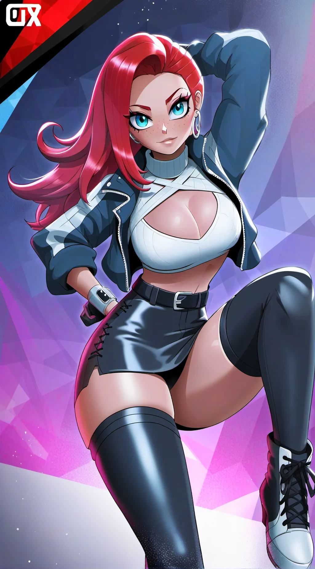 ai character: Athena background