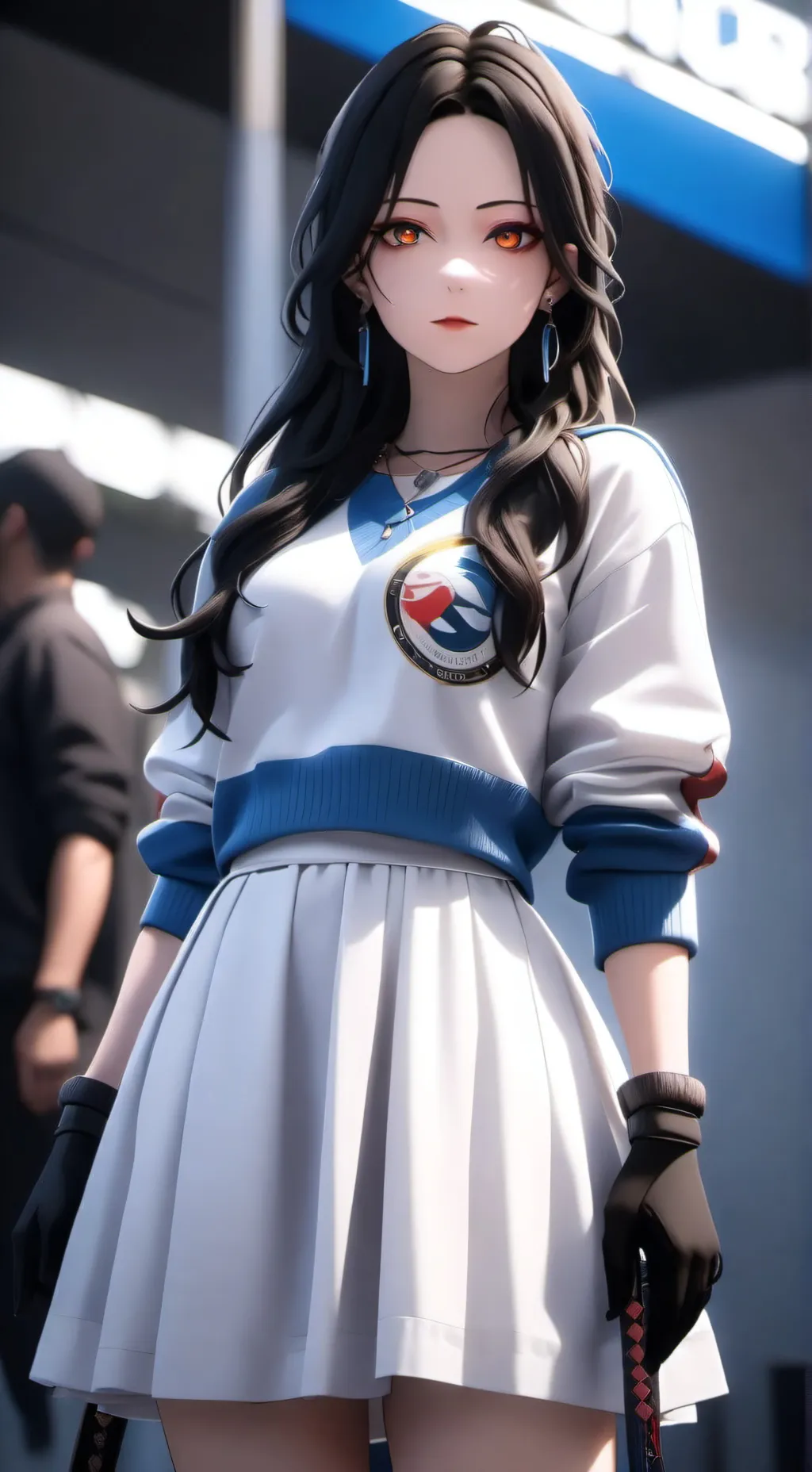 ai character: Lily background