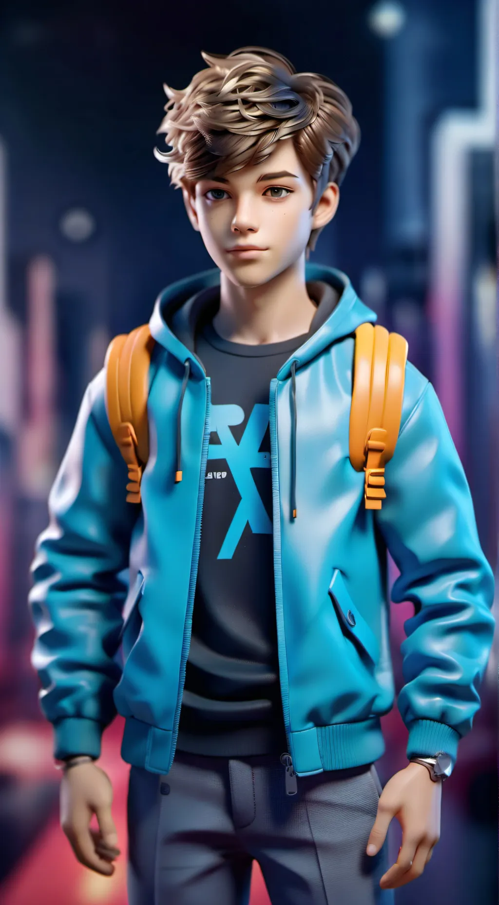 ai character: nathan  background
