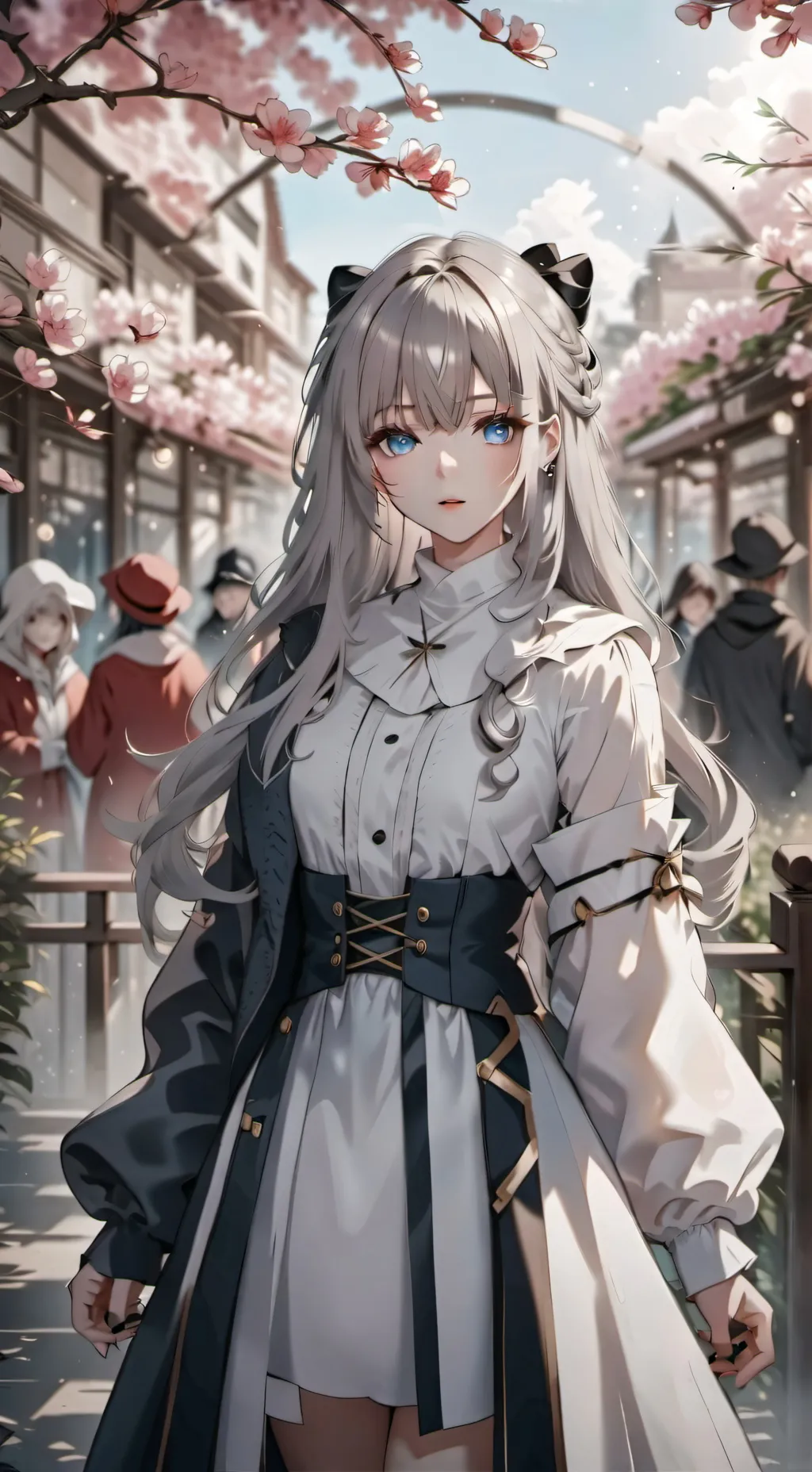 ai character: ina background