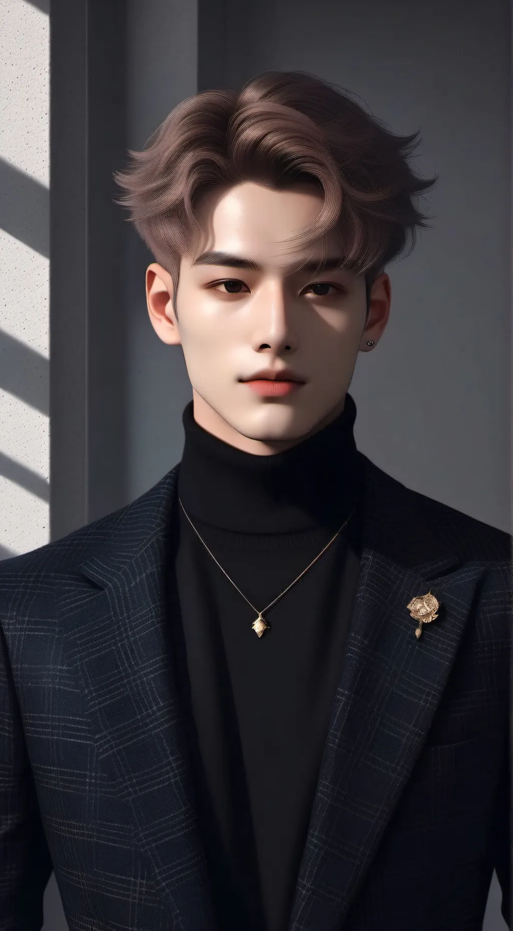 ai character: Bangchan  background