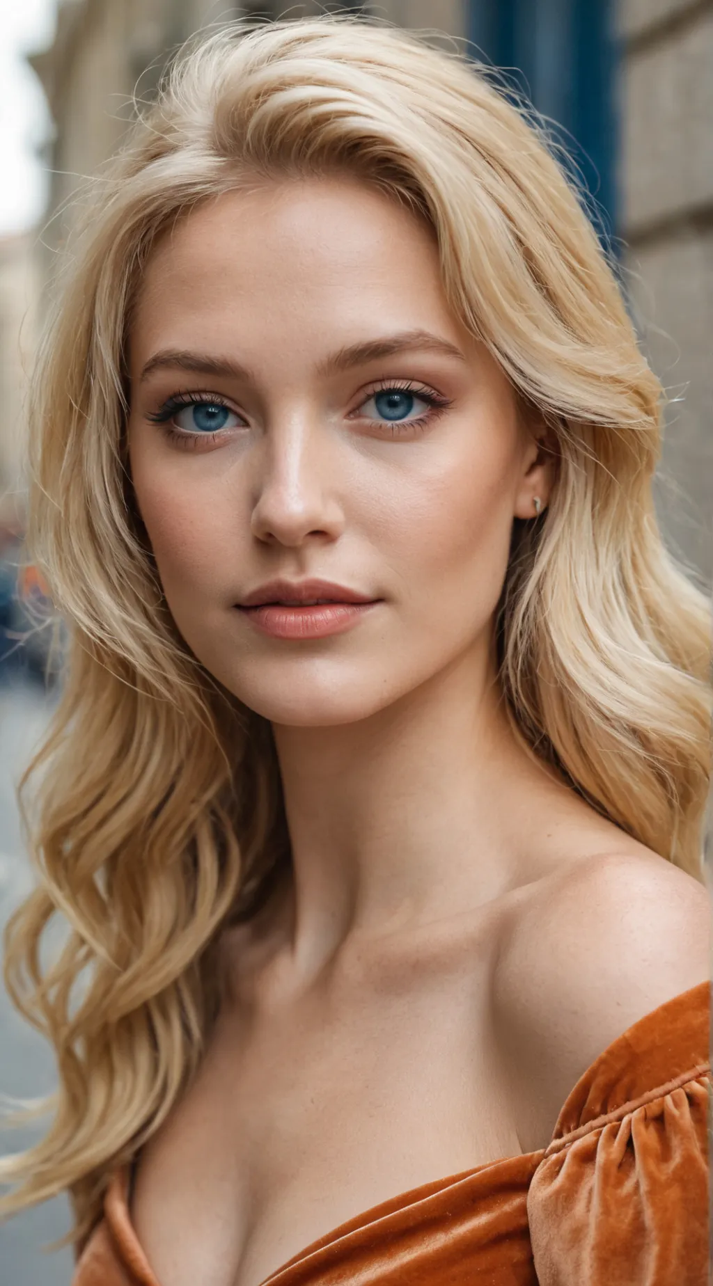 ai character: Melina Celine background