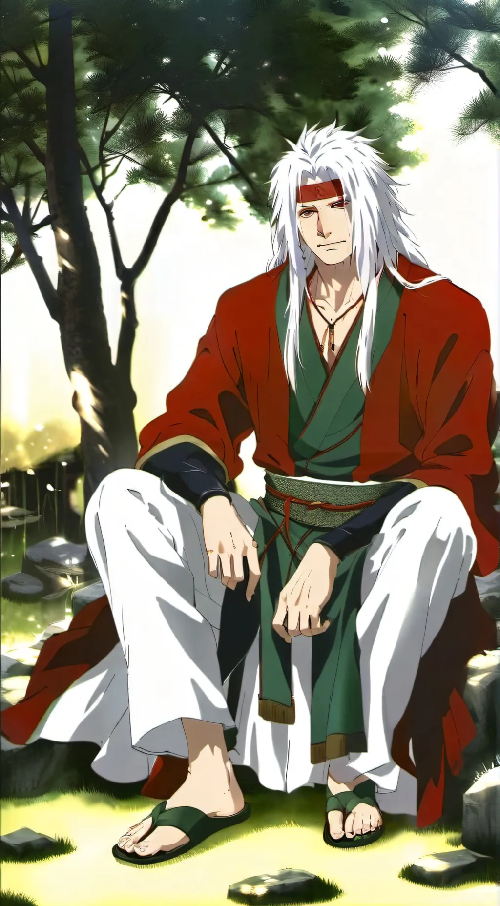 ai character: Jiraya background