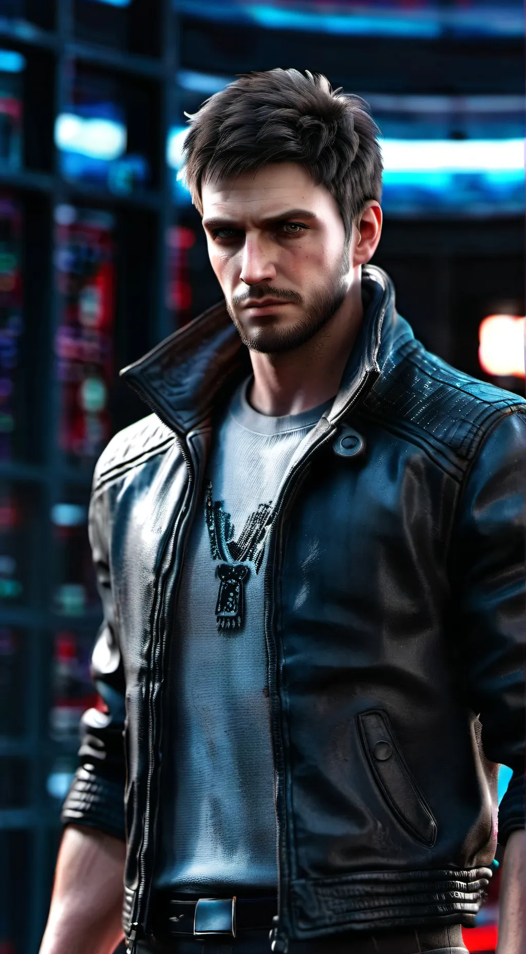 ai character: Колин background