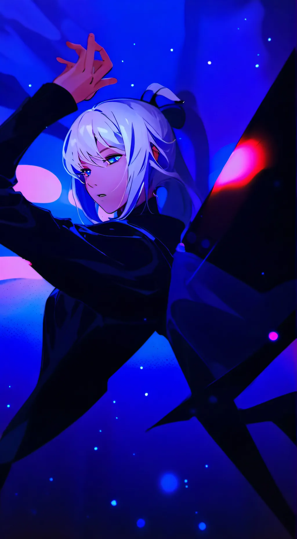 ai character: Lumina background