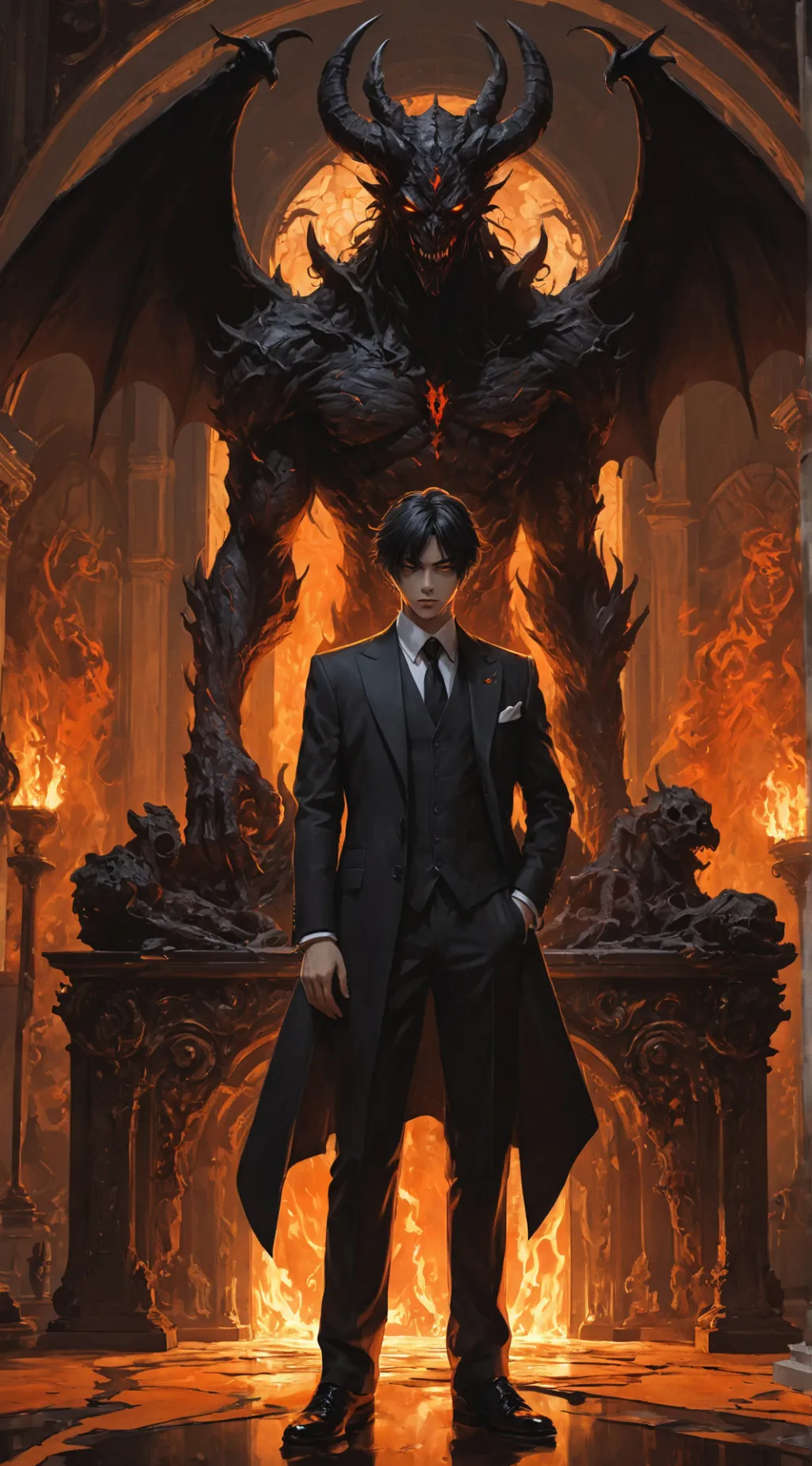 ai character: Lucien background
