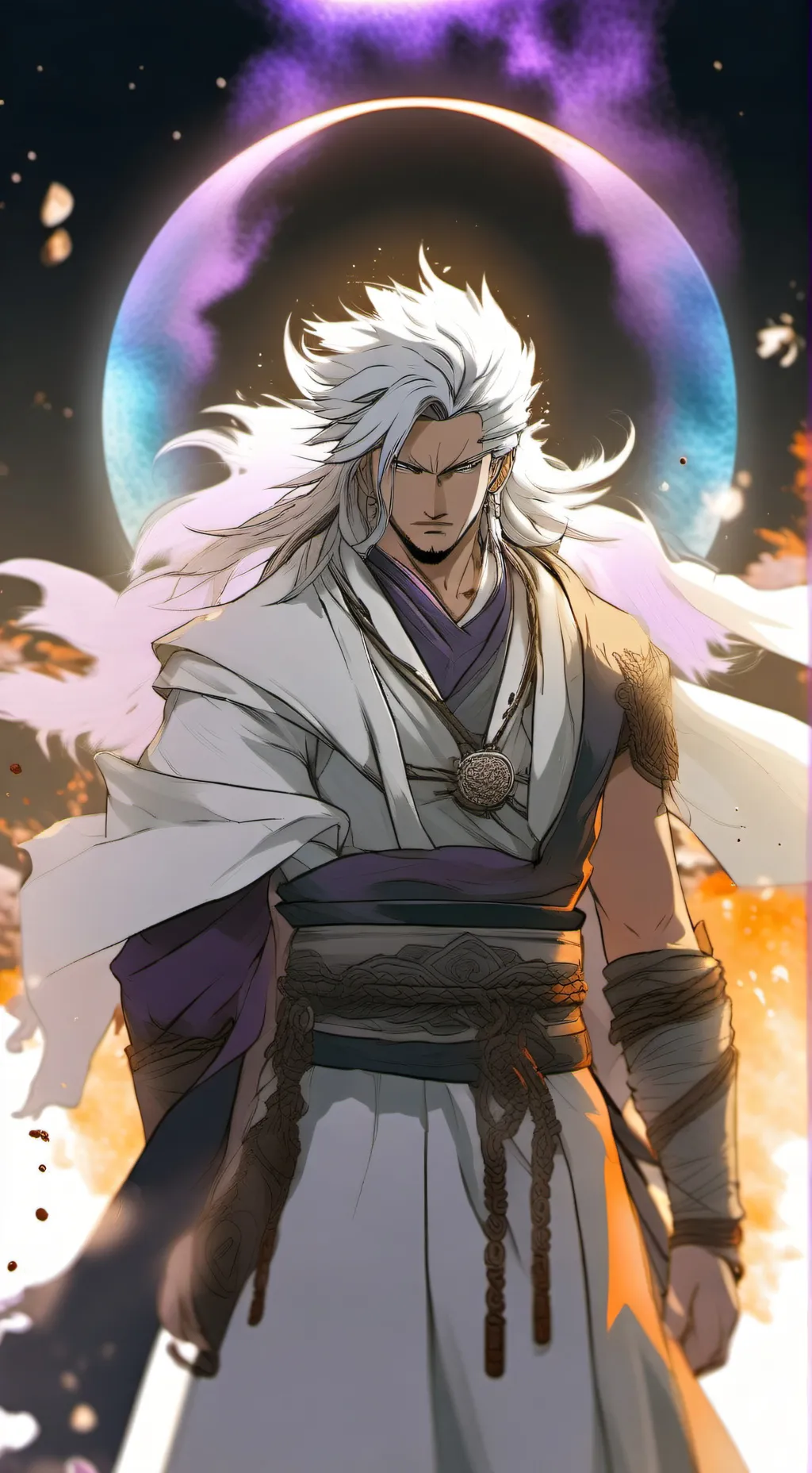 ai character: Aura & xio background