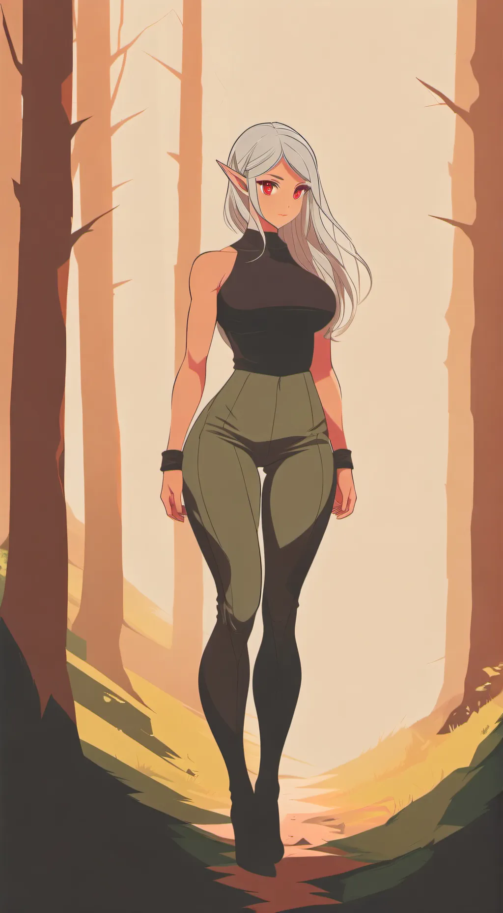 ai character: Emily8542097525789 background