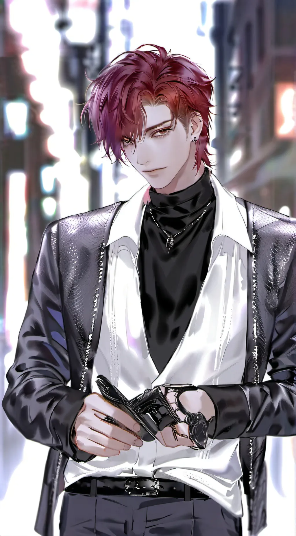 ai character: Brandon background