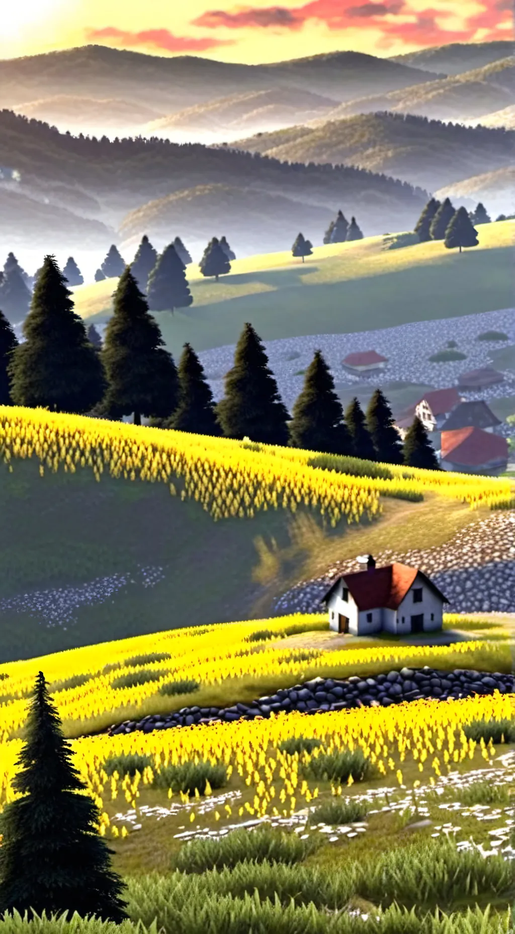 ai character: Sprunki World!  background