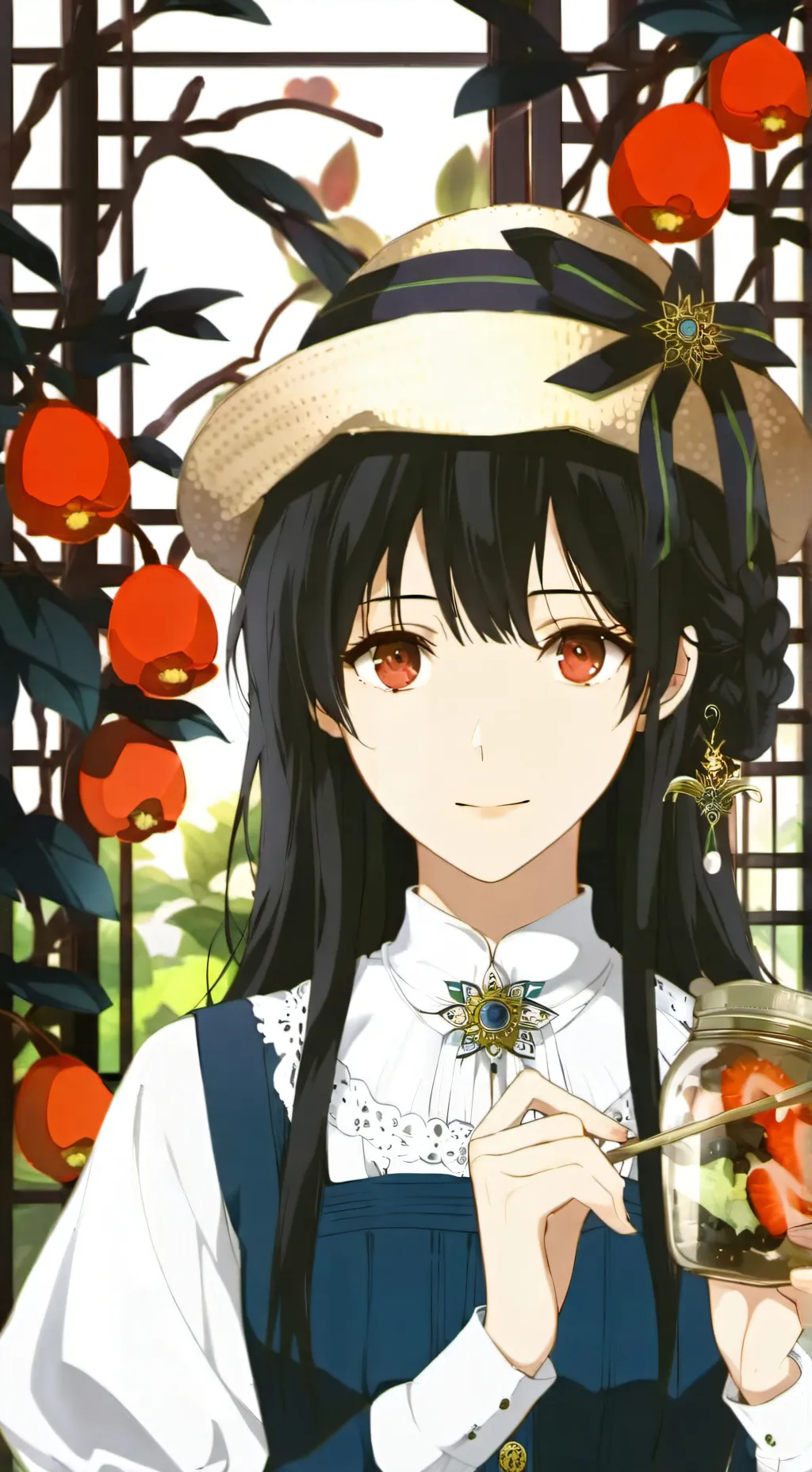 ai character: sus sprout background