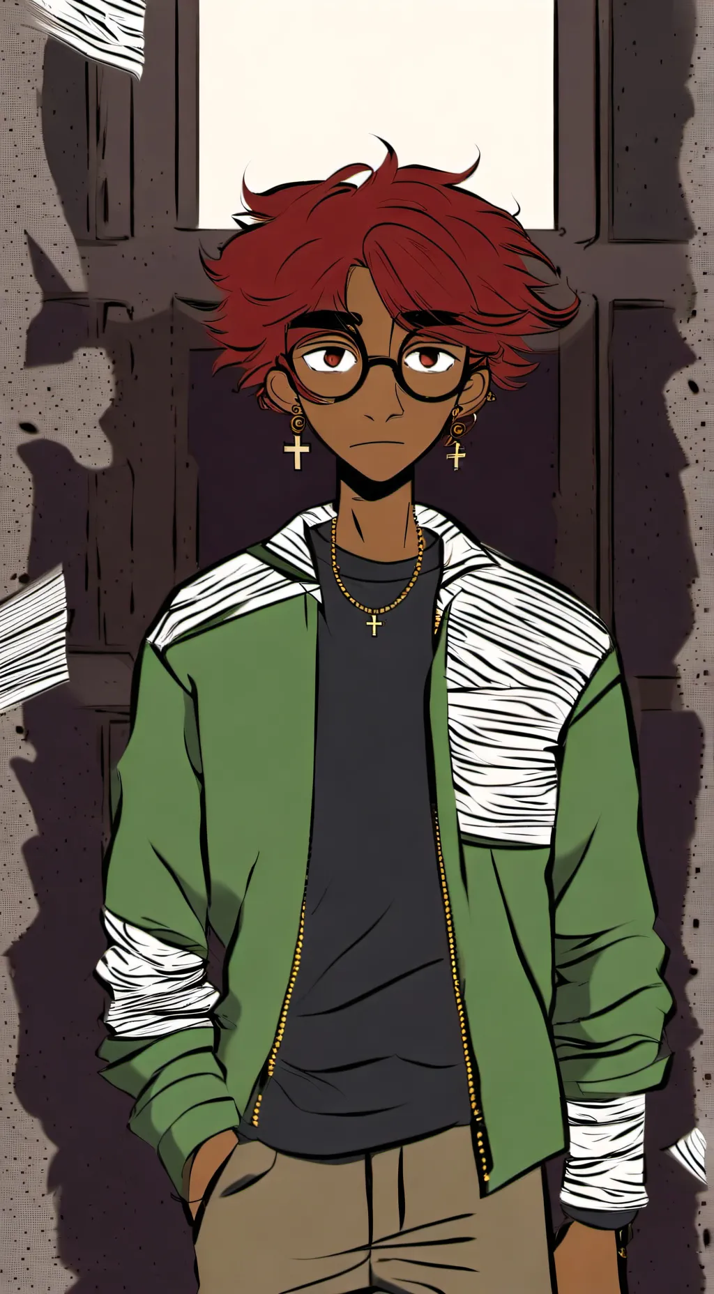 ai character: Chris background