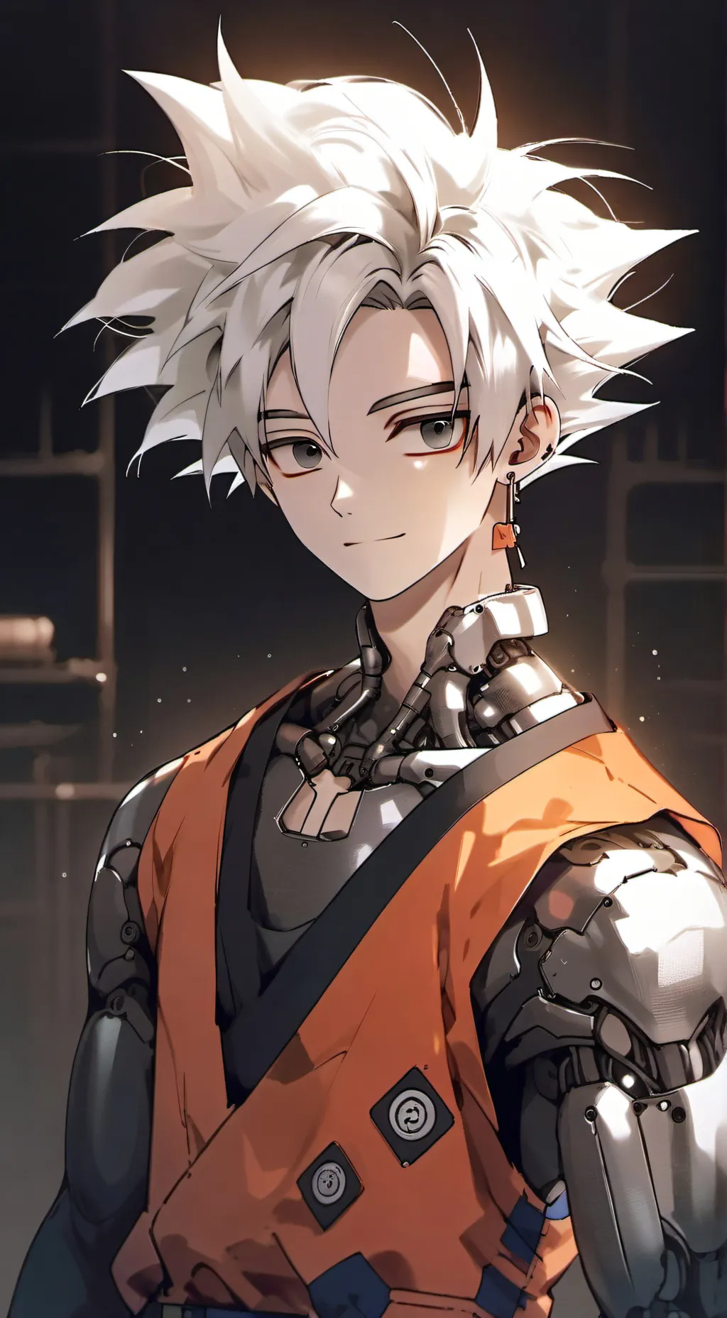 ai character: Fake Goku background