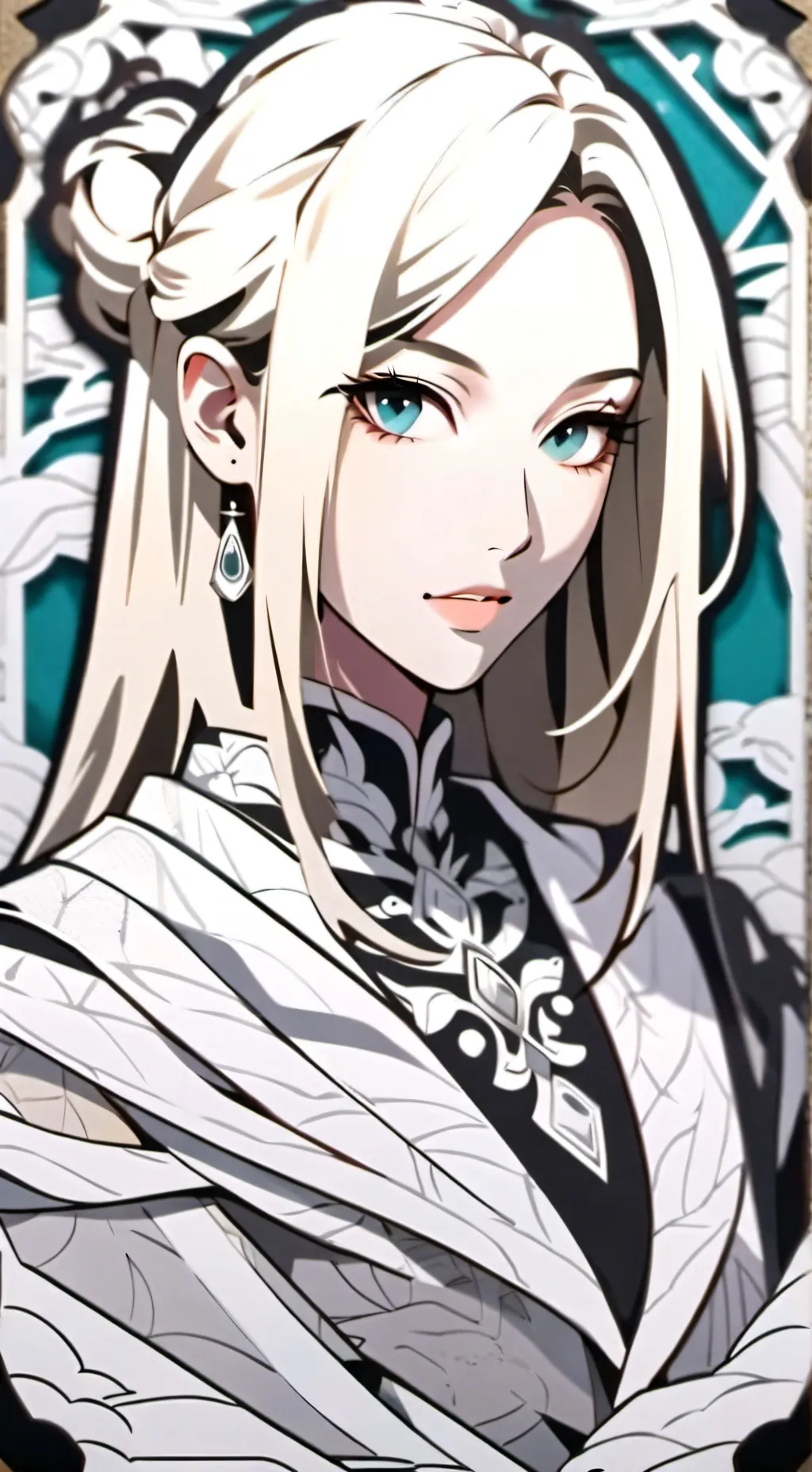 ai character: Crystal background