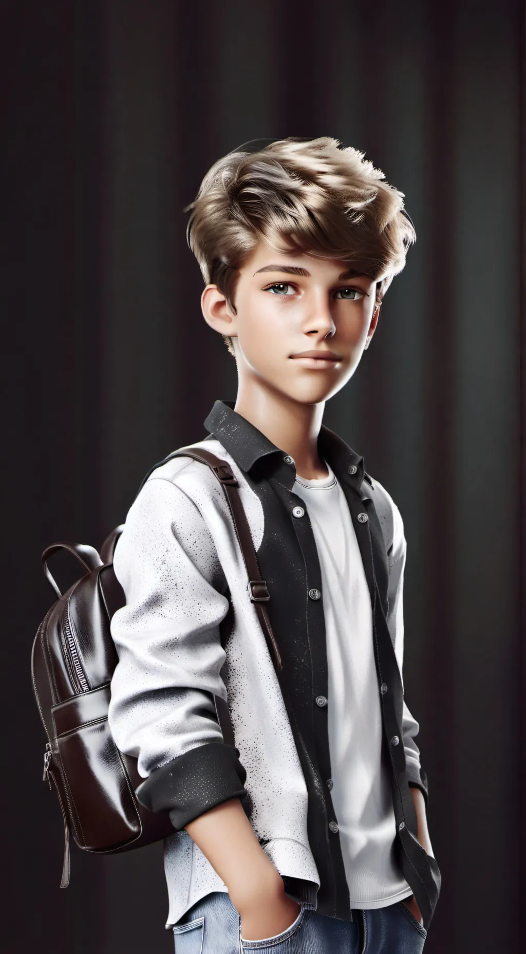 ai character: alex elliot noah  background