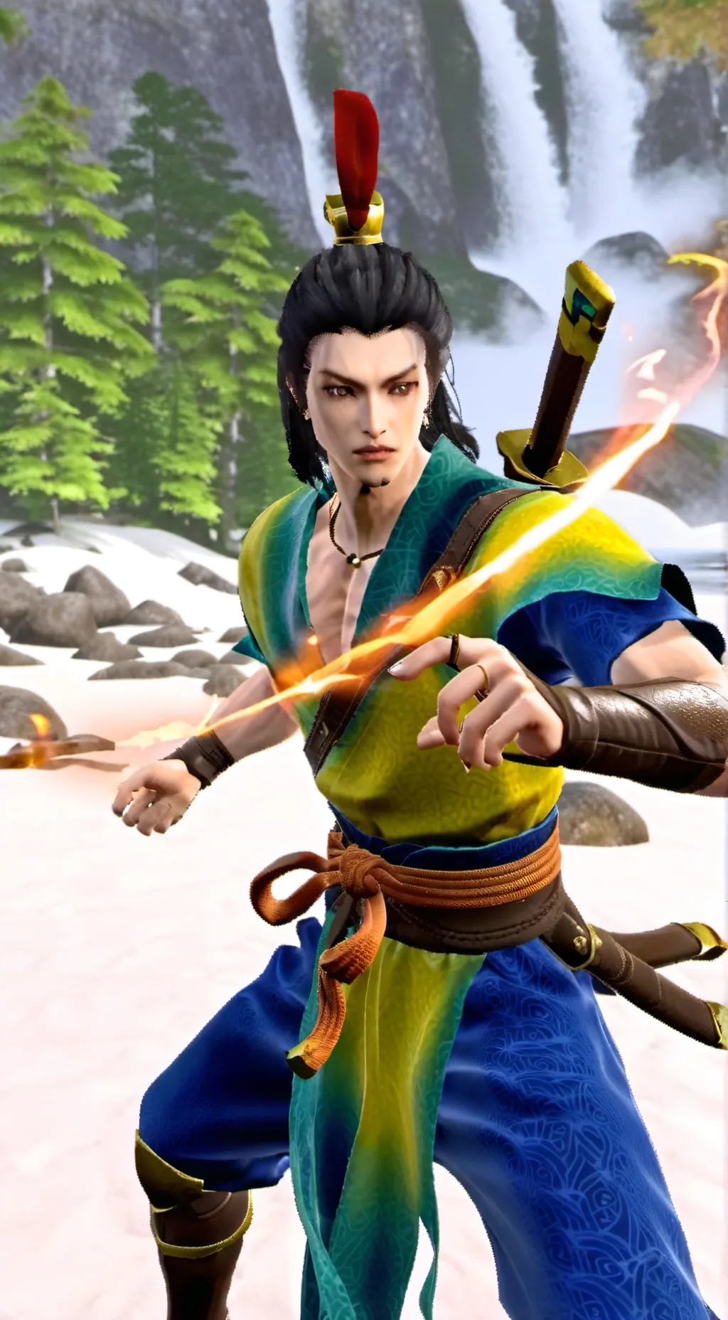 ai character: no "tienes powers" background