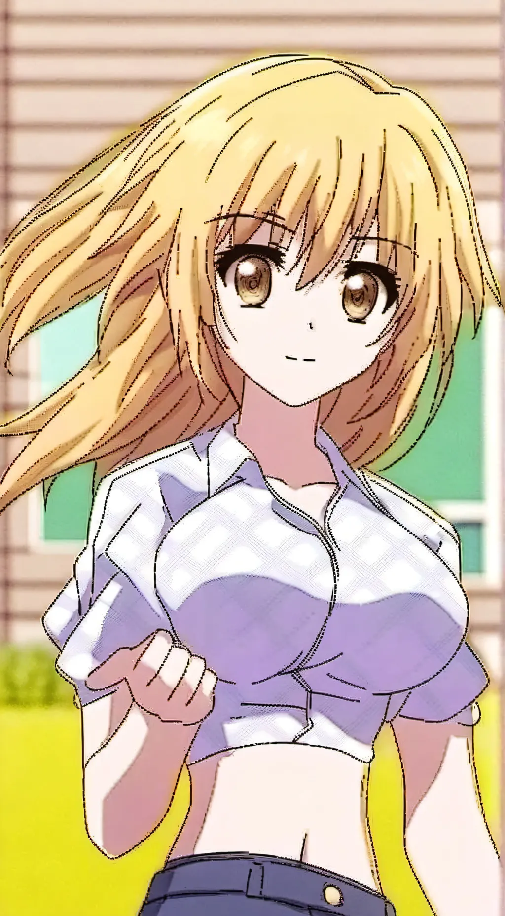ai character: Mitsui Hana background