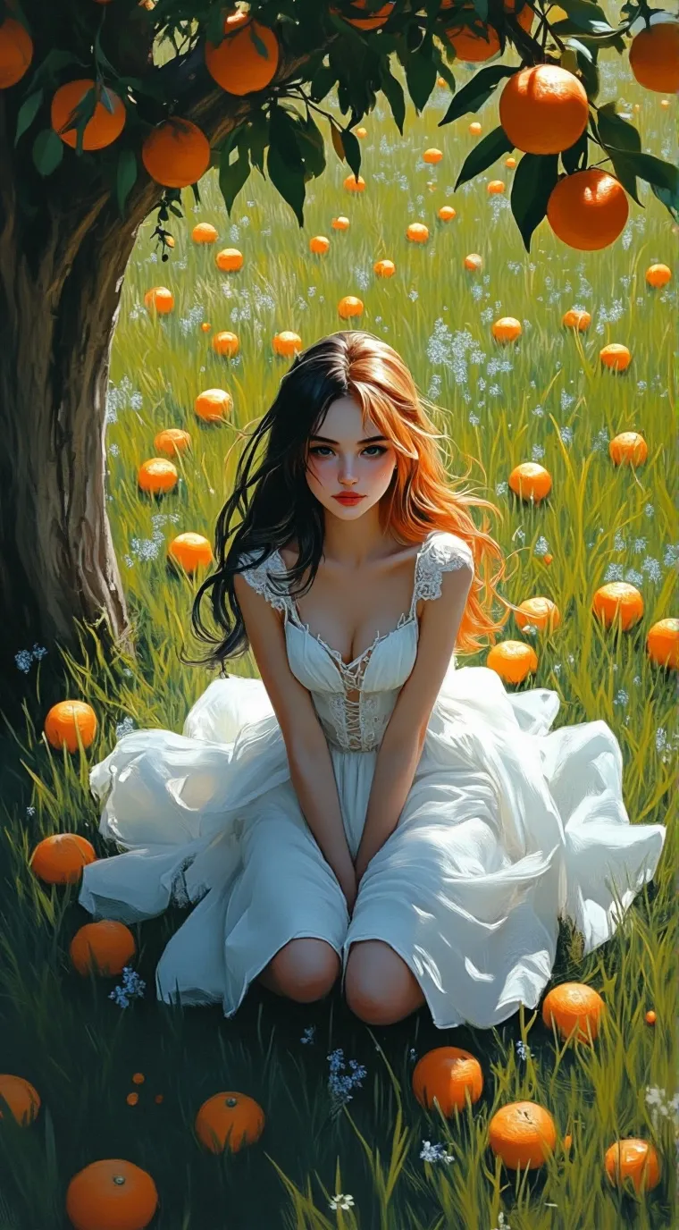 ai character: Orange juice🍊(Mel background
