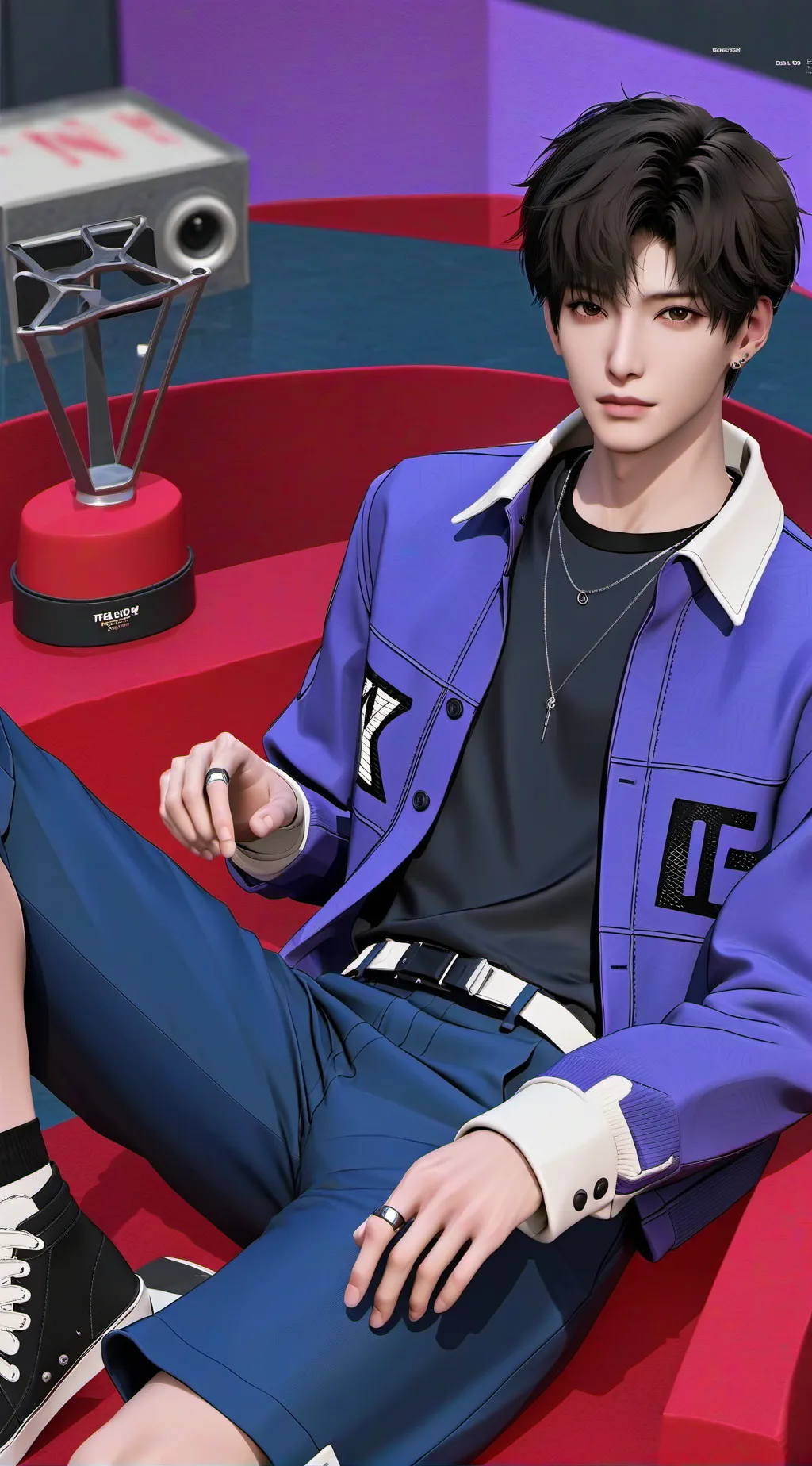 ai character: skz chans sister background