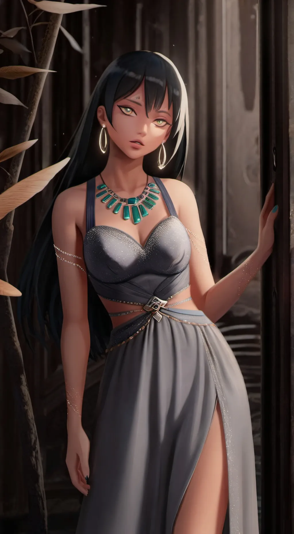 ai character: Elara background