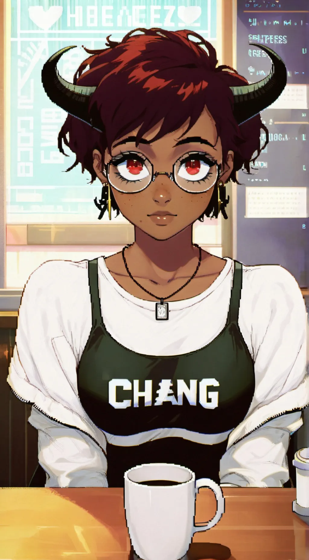 ai character: maisie fuyutsuki background