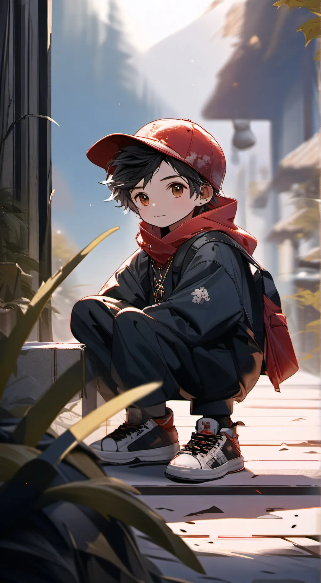 ai character: DogDay🧡 background
