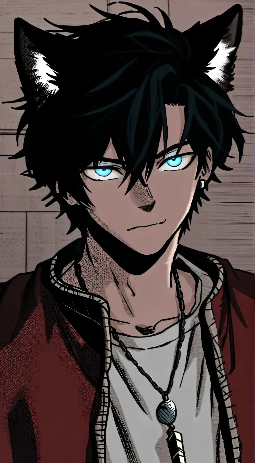 ai character: Leo background