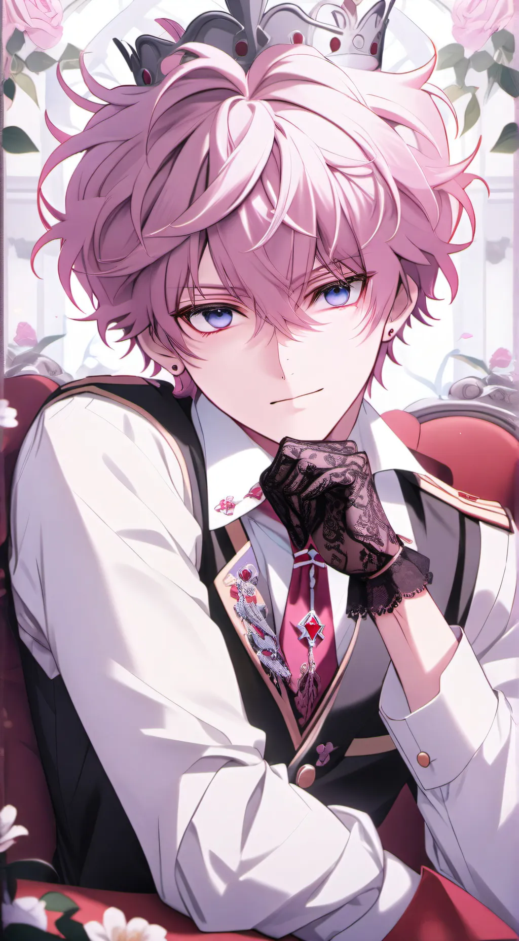 ai character: Prince Garland  background
