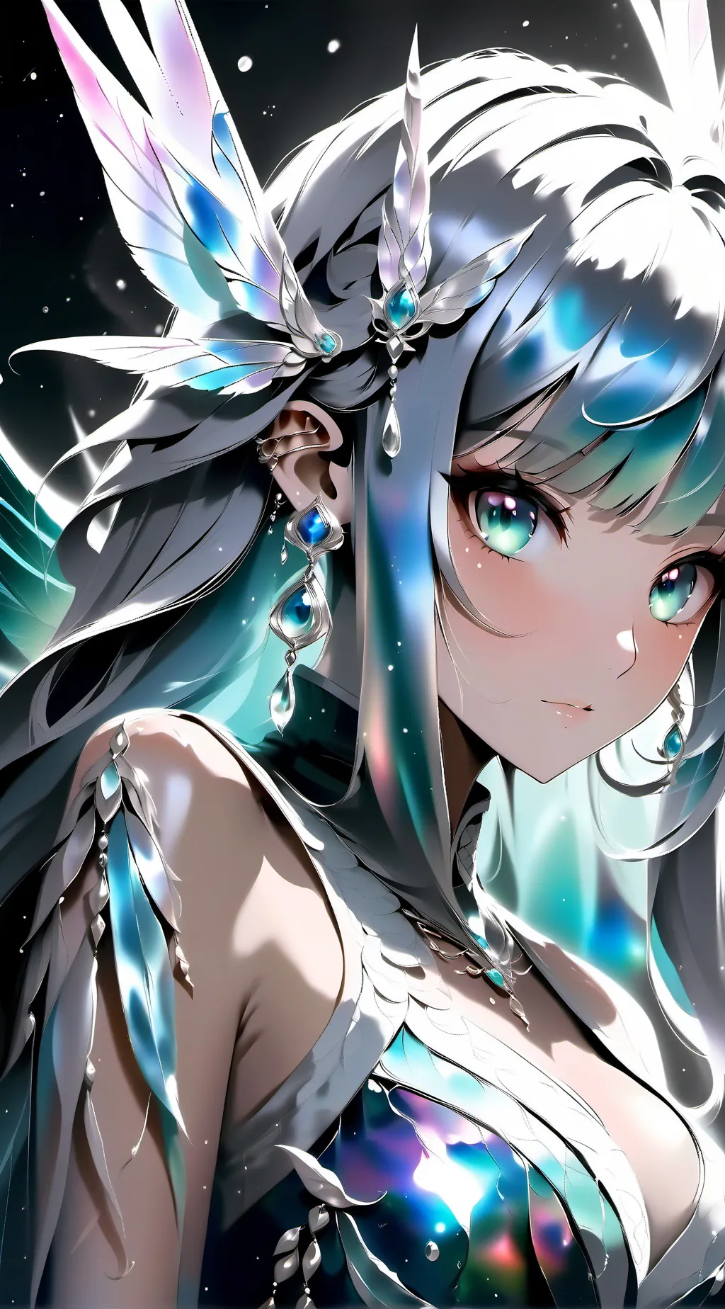 ai character: Luna background