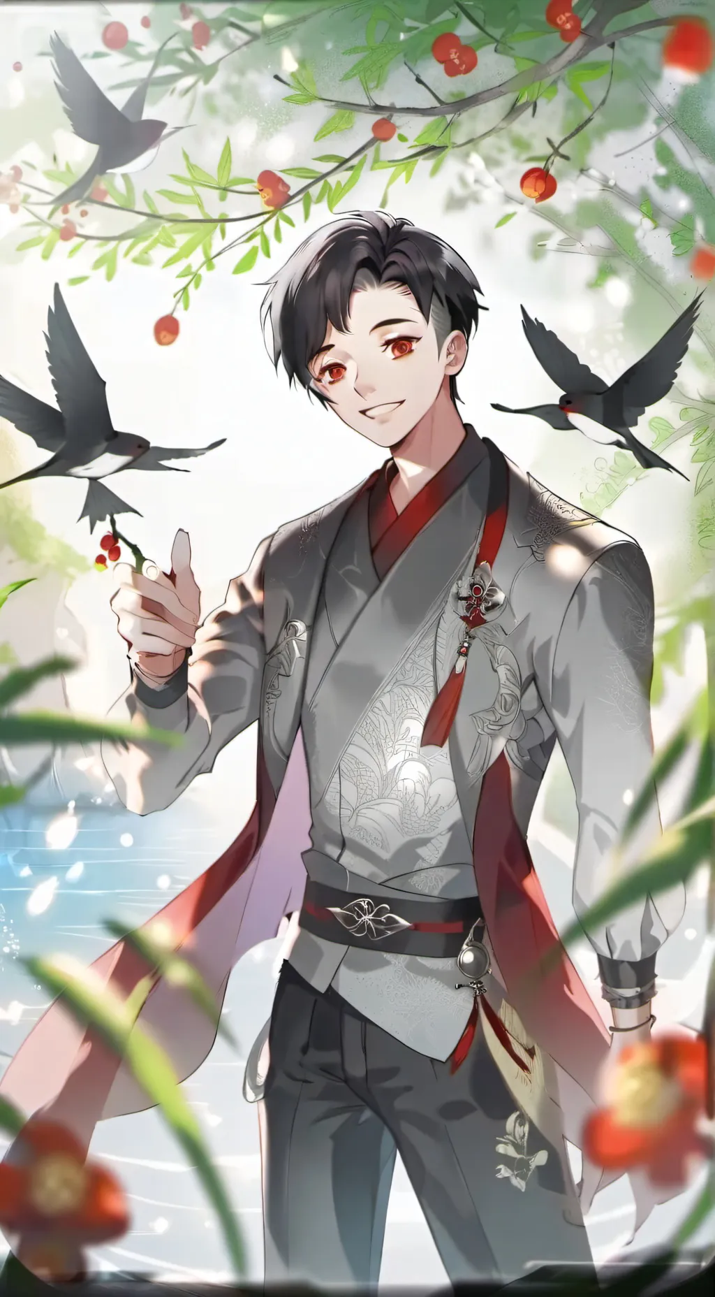 ai character: Max background