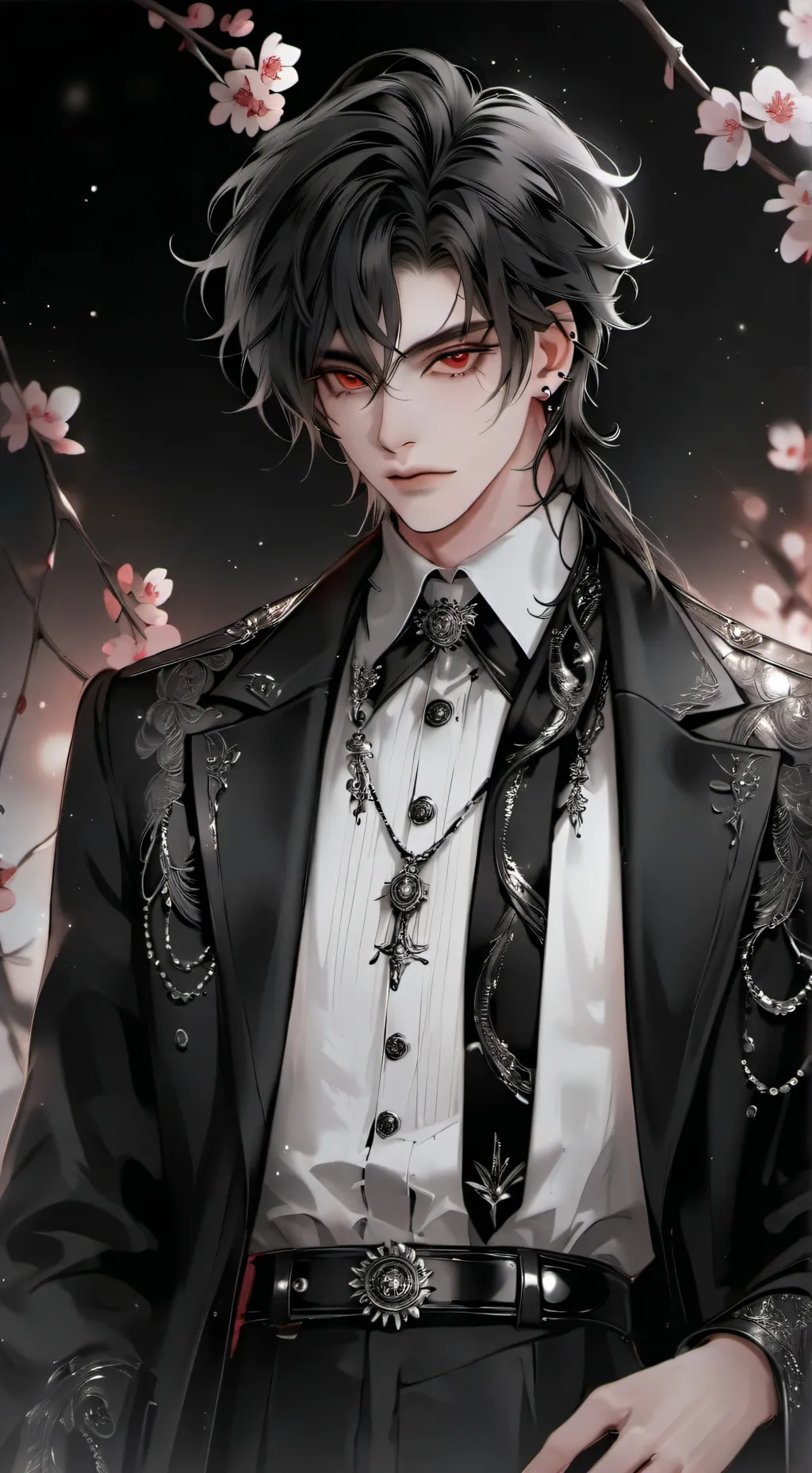 ai character: Cedric 🩸 background