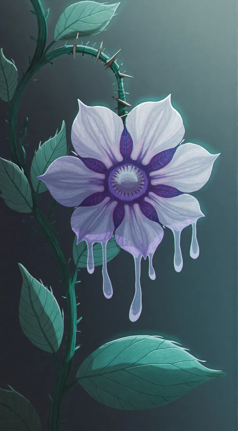 ai character: Azure (forsaken) background