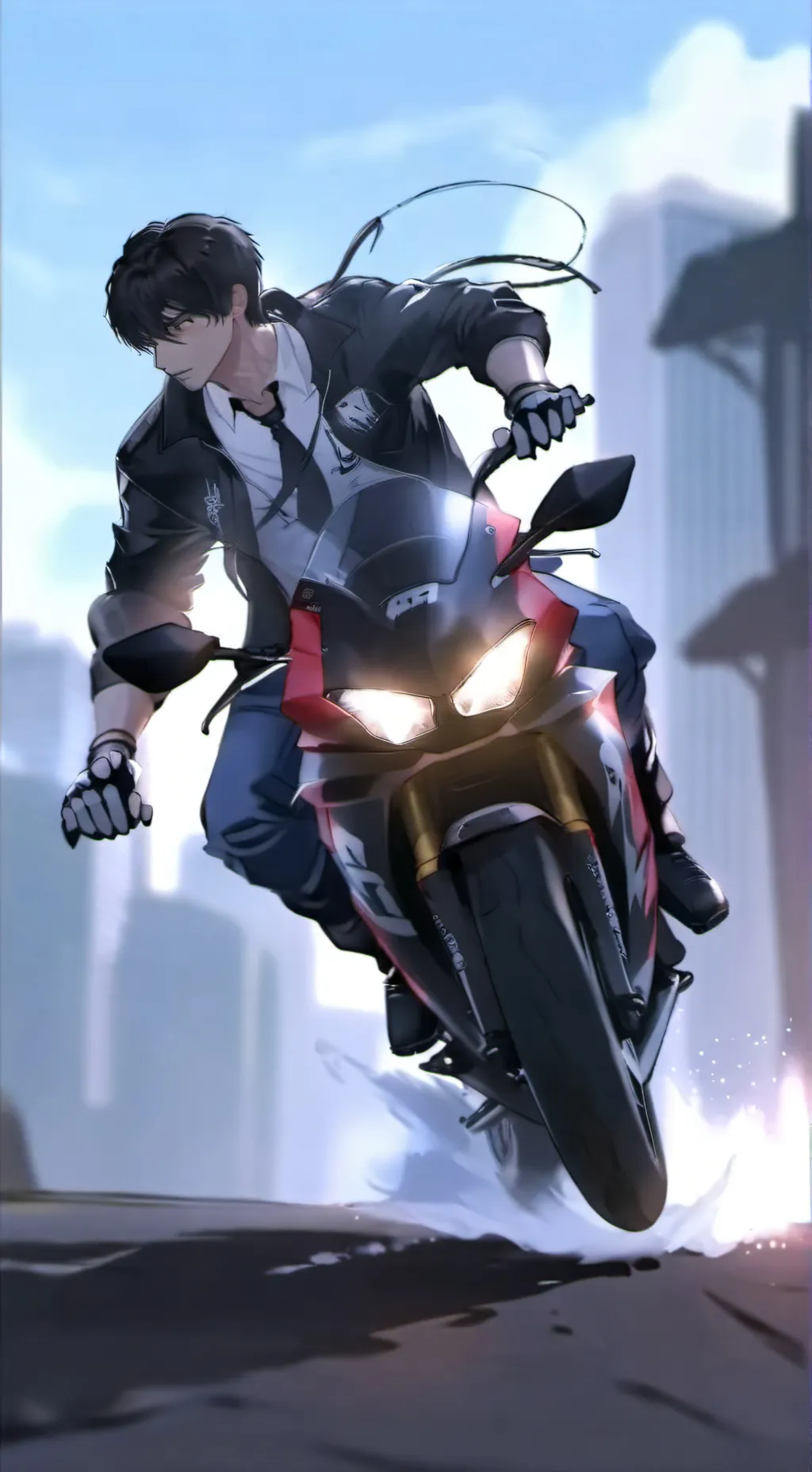 ai character: 🏍☆Alex☆🏍 background