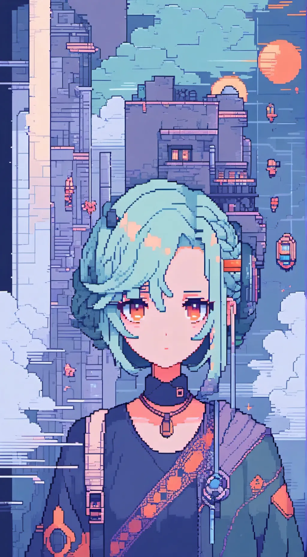 ai character: Silicon Andrea background