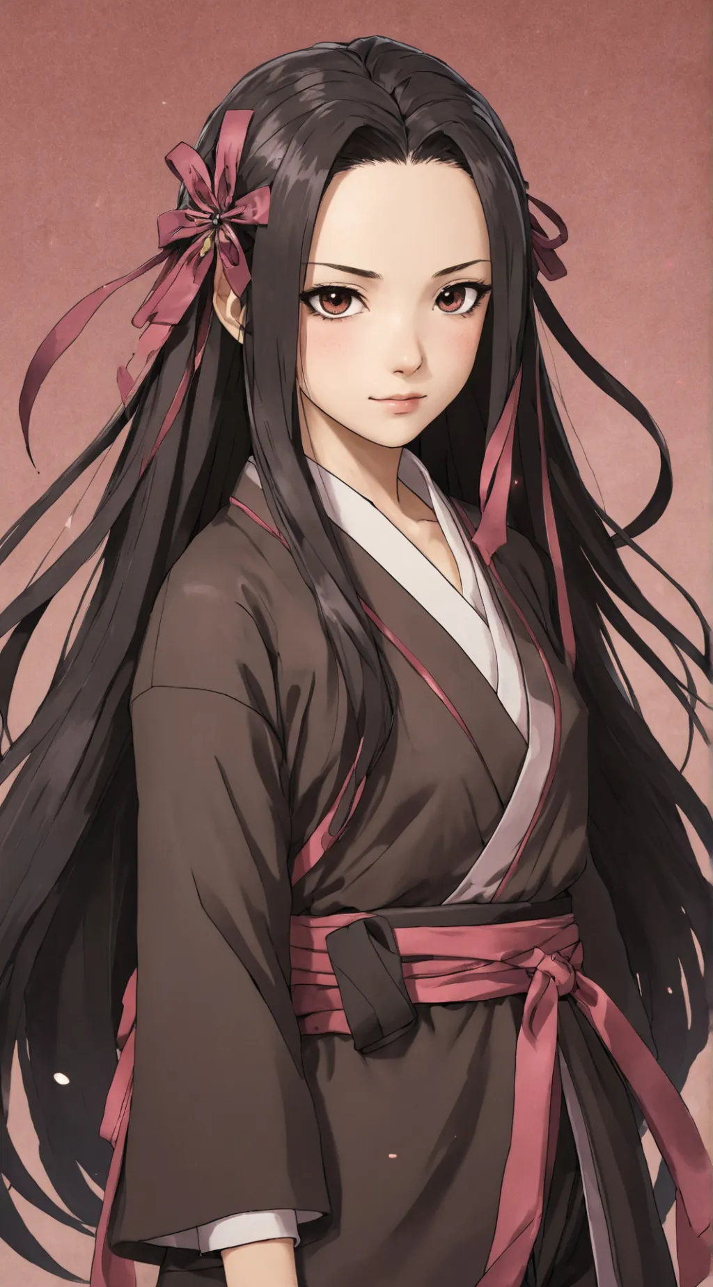 ai character: Nezuko  background