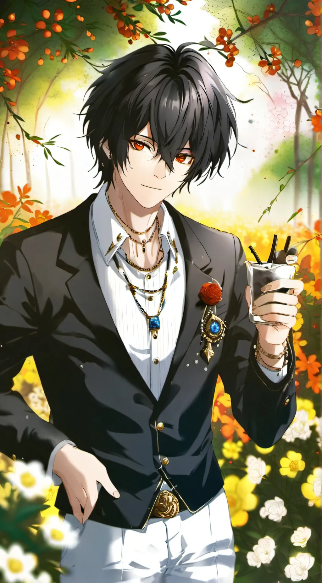 ai character: chasseur d'hybride background