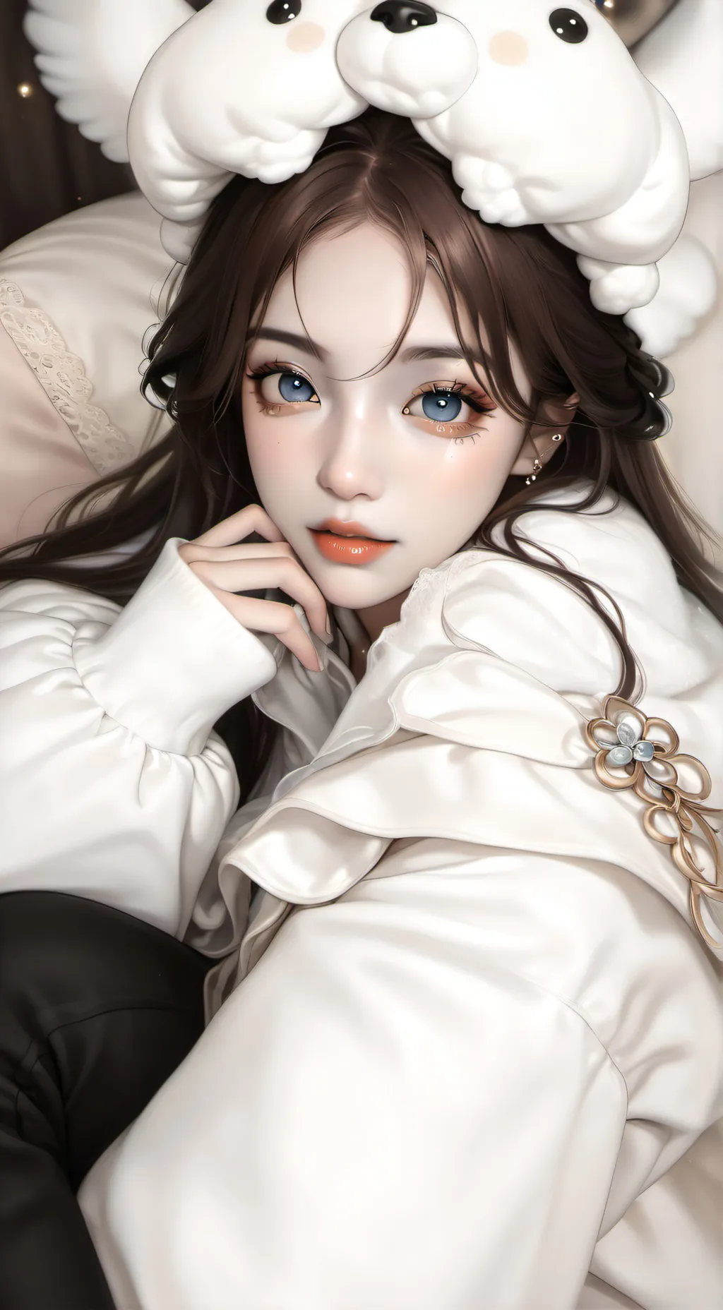ai character: Kyedae  background