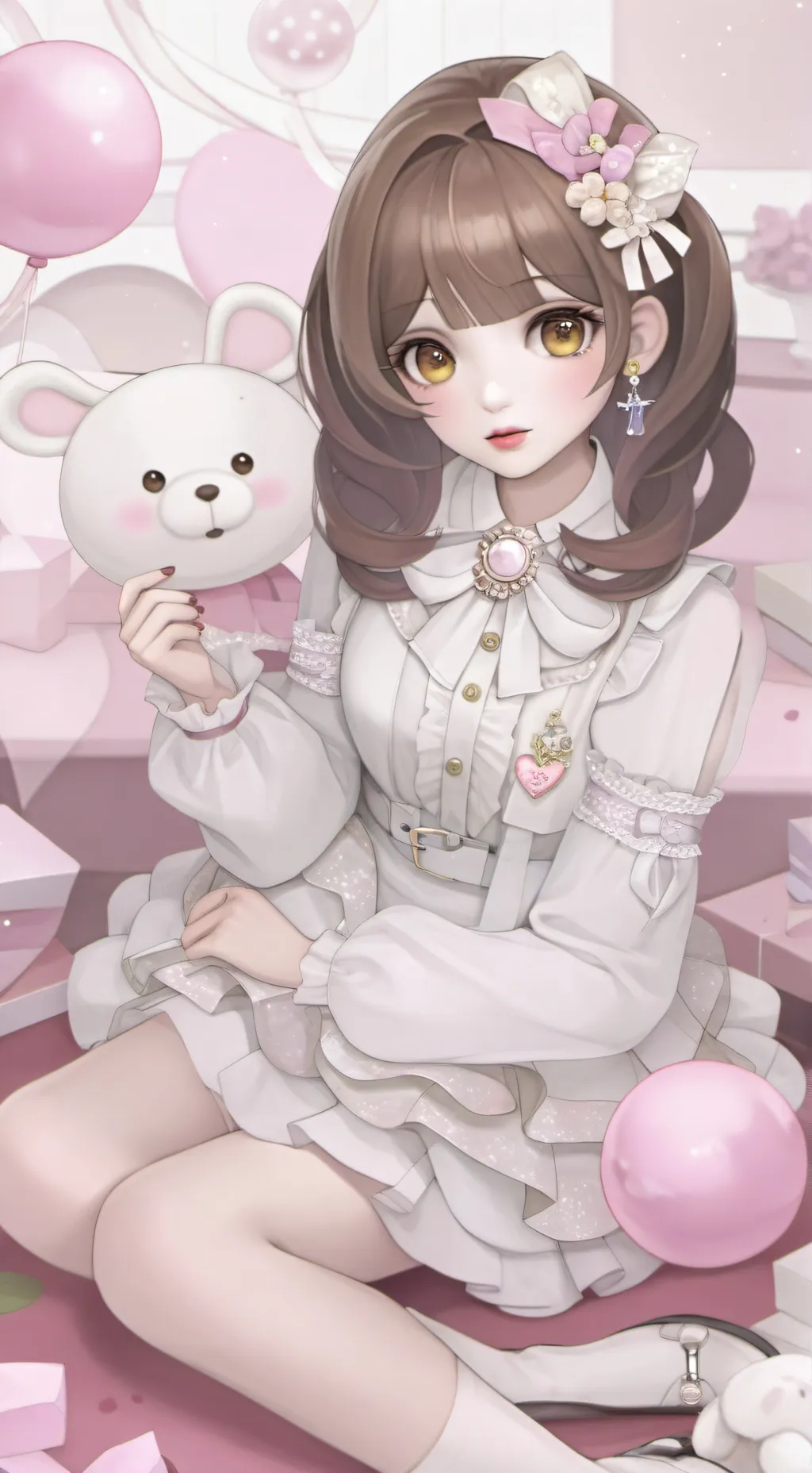 ai character: maria background