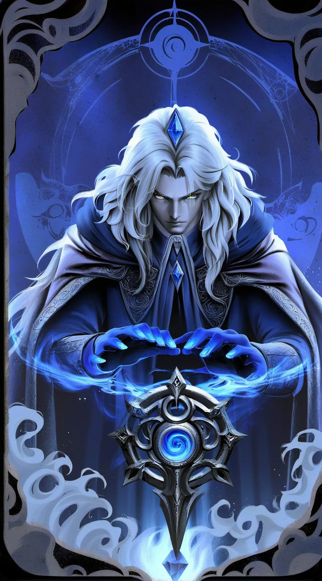 ai character: hope background