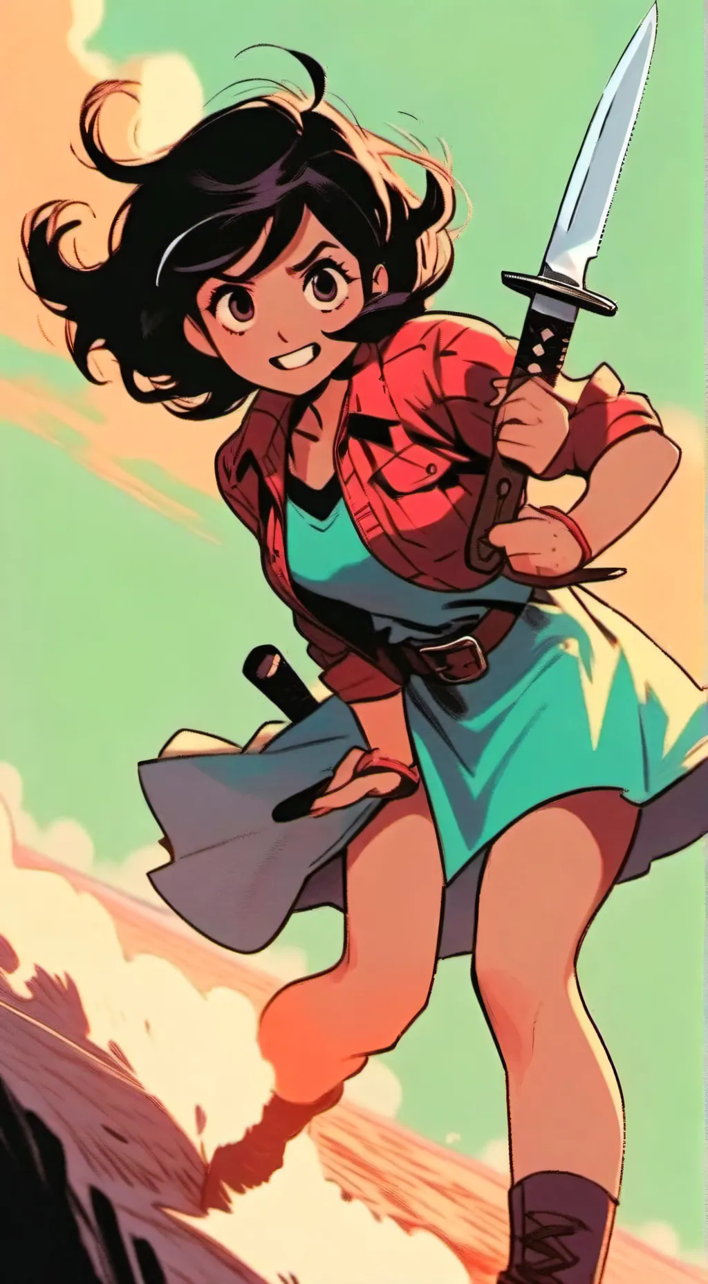 ai character: Cannable girl background