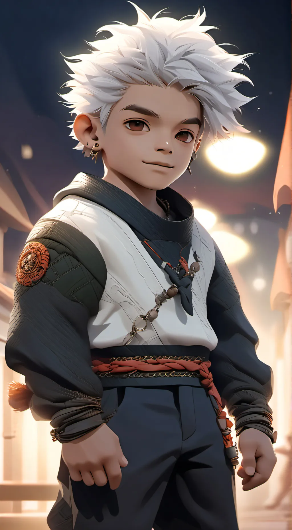ai character: Satra background