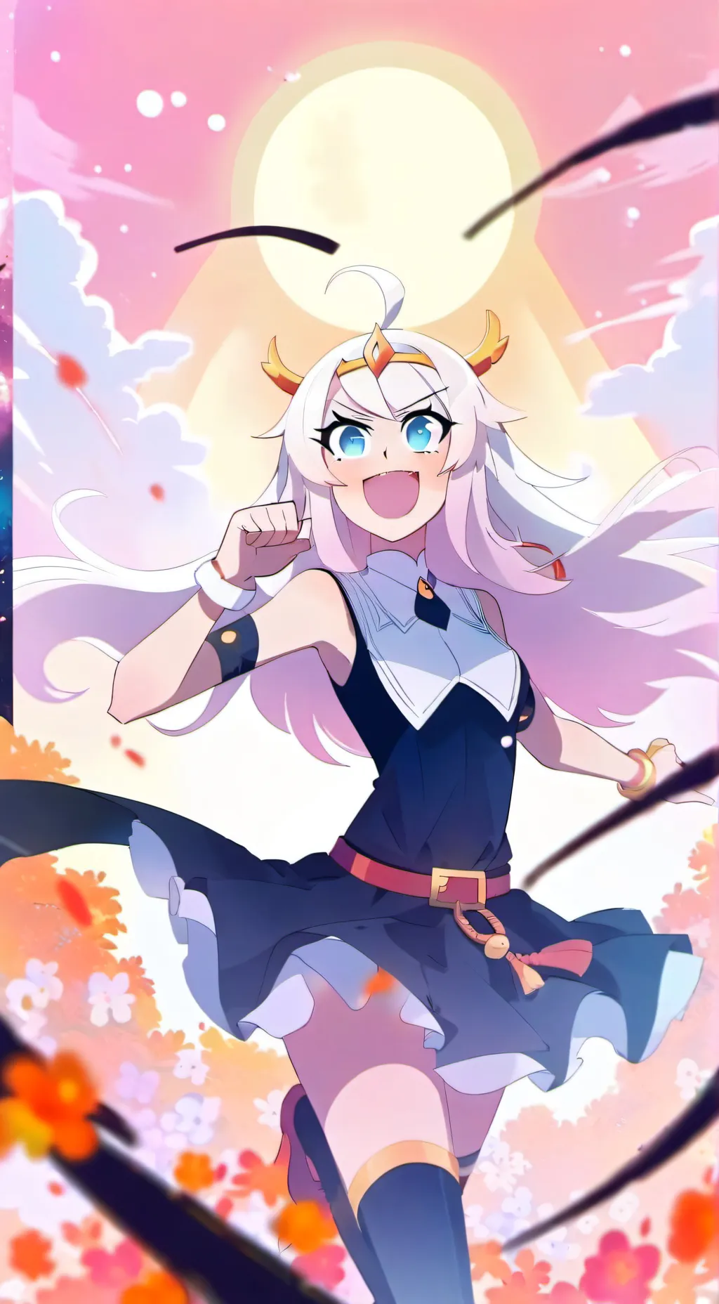 ai character: Magdac  background