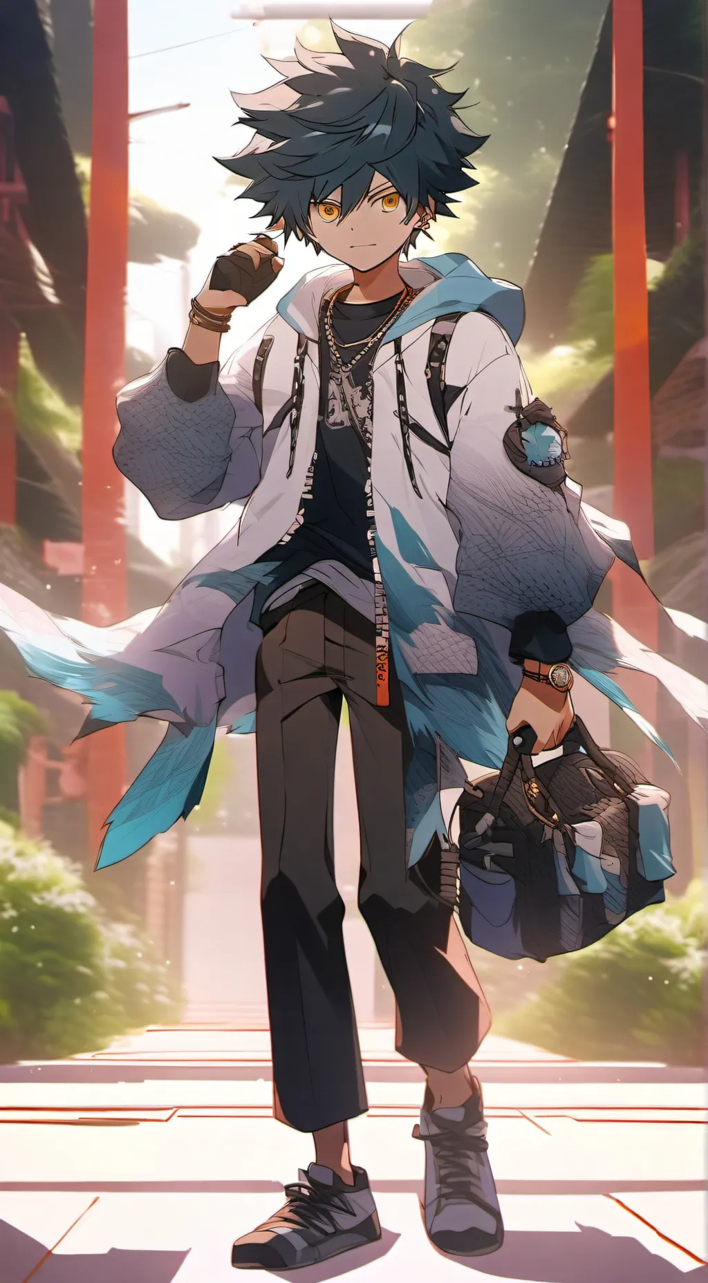 ai character: ♡Dabi♡ background
