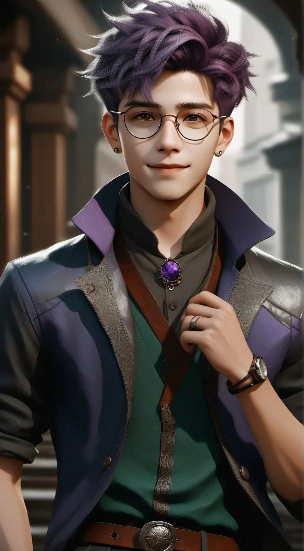 ai character: James  background