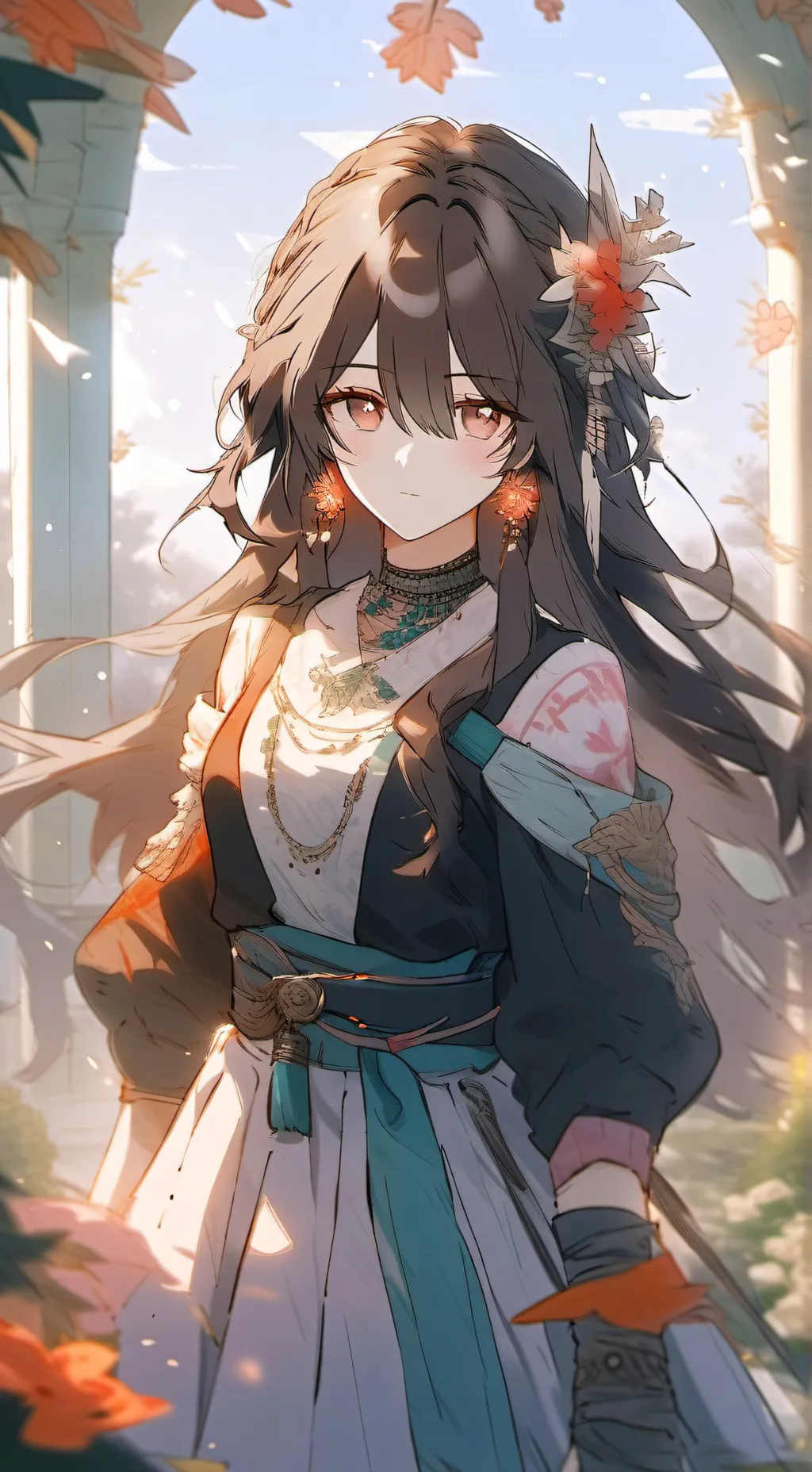 ai character: Lavinia 🌼 background