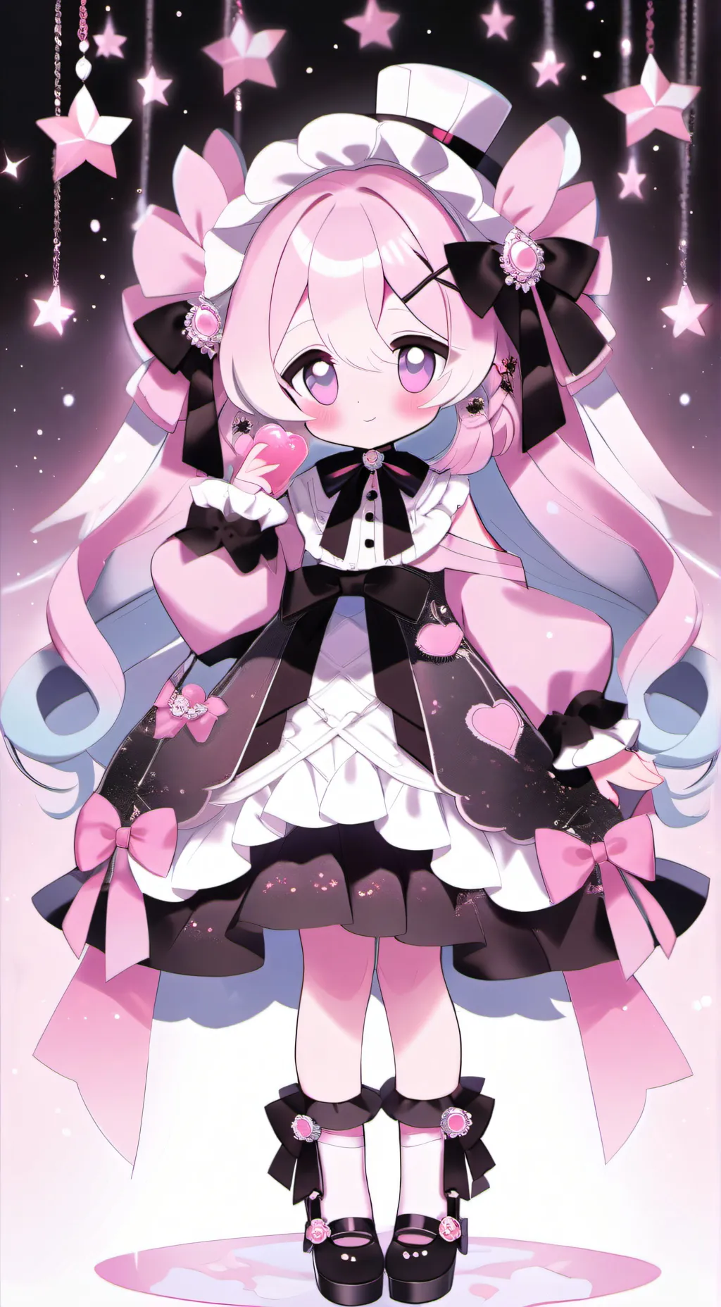 ai character: Dw birthday  background