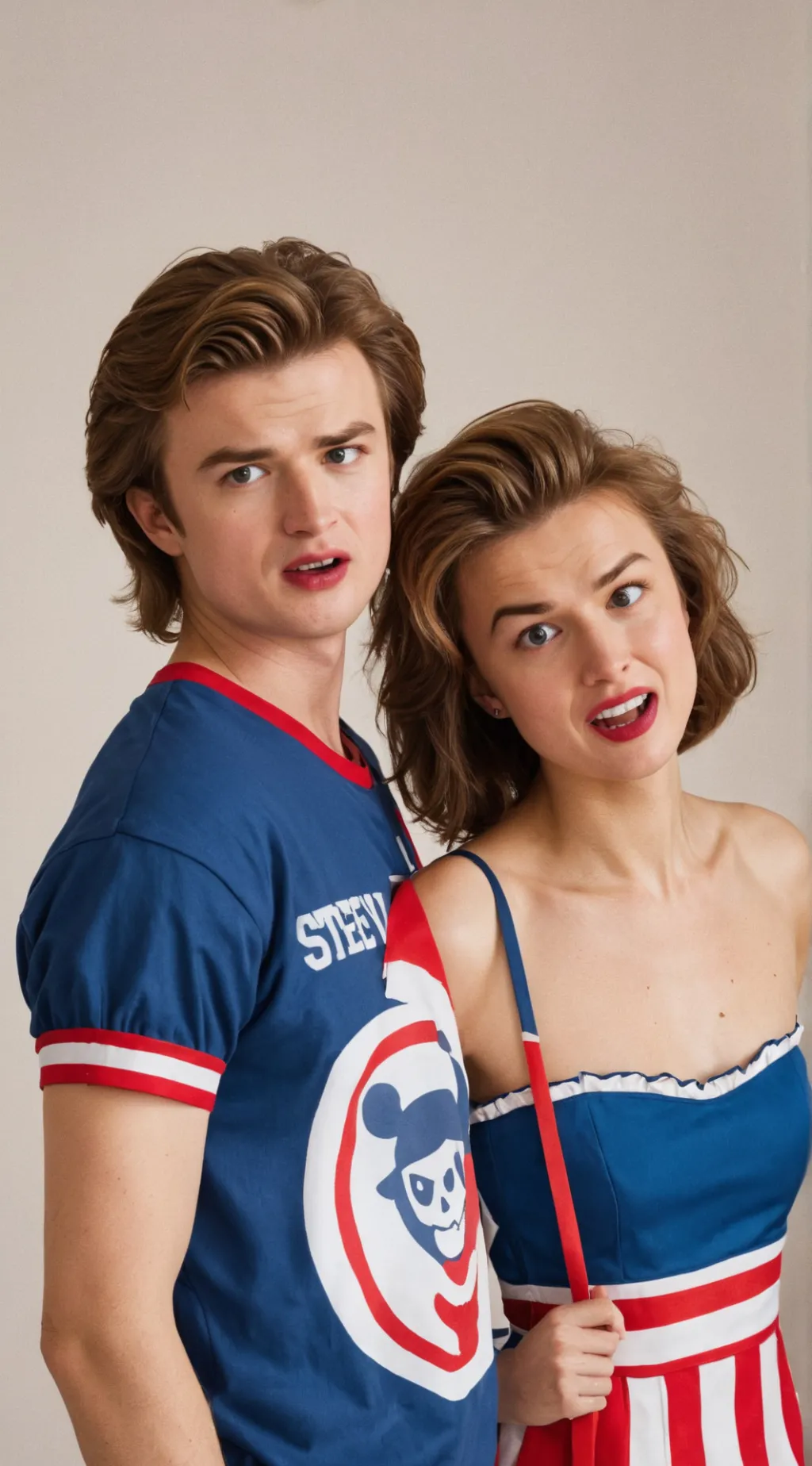 ai character: Steve Harrington  background