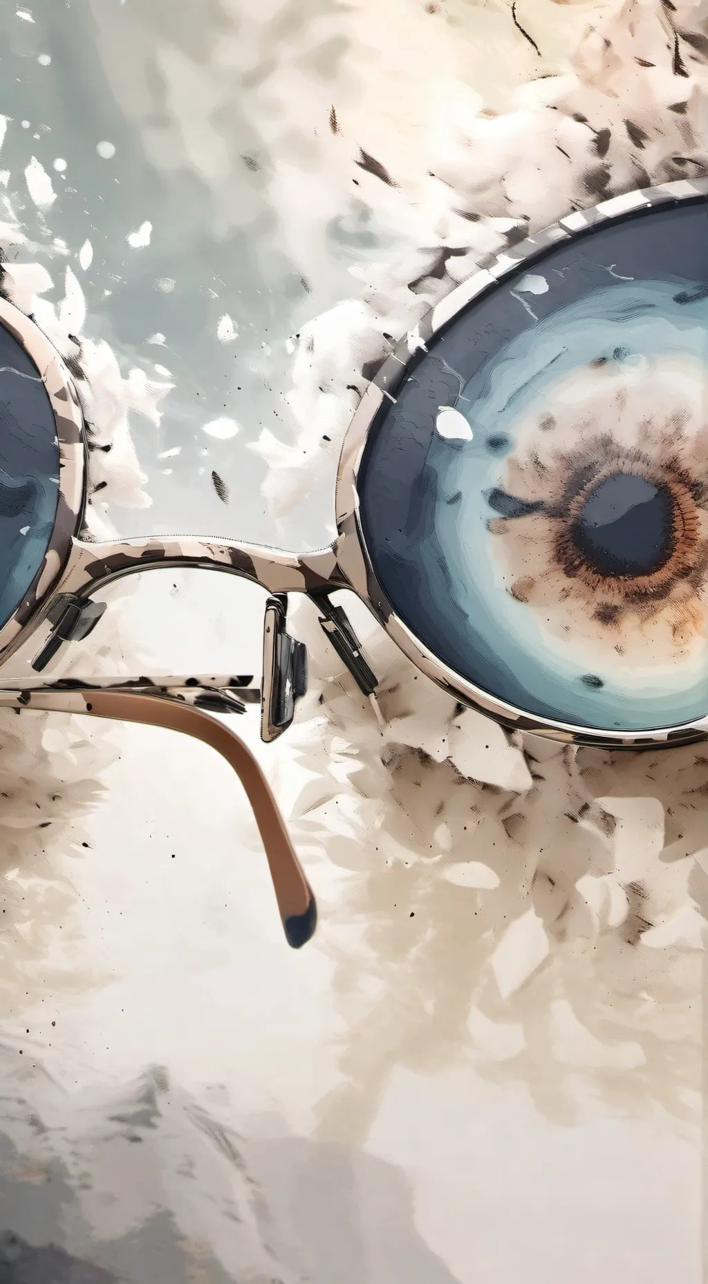 ai character: Control Glasses background