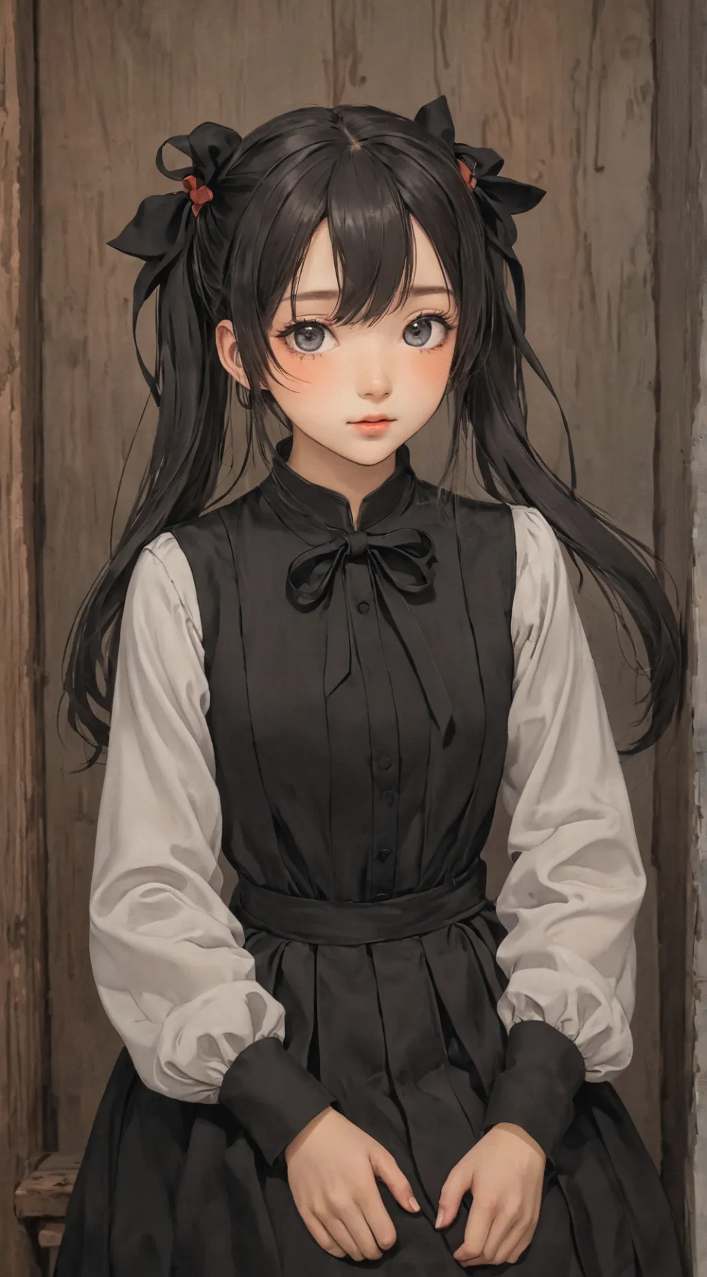 ai character: Mita  background